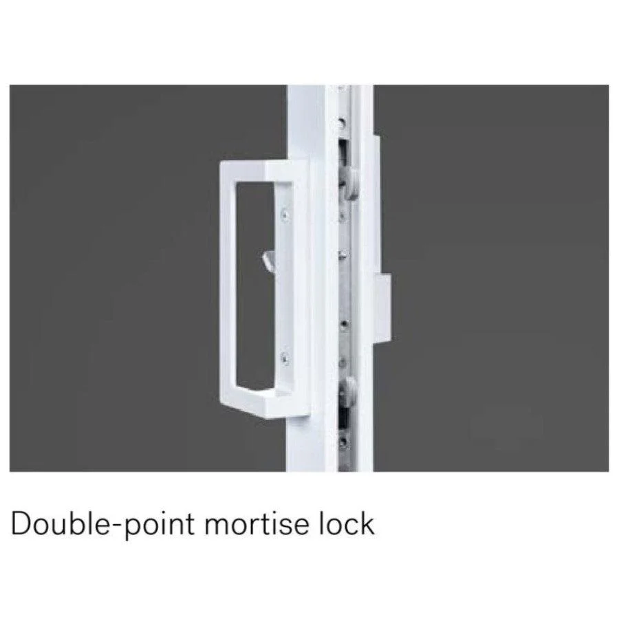 2 Panel Sliding White Patio Door (Custom) - Image 7