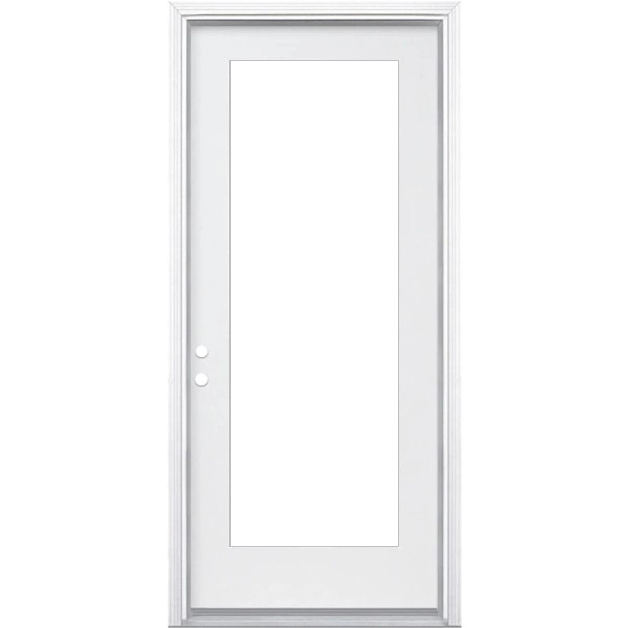 36" x 80" Smooth Fiberglass Entry Door & Framing Kit (6 Panel) - Image 10