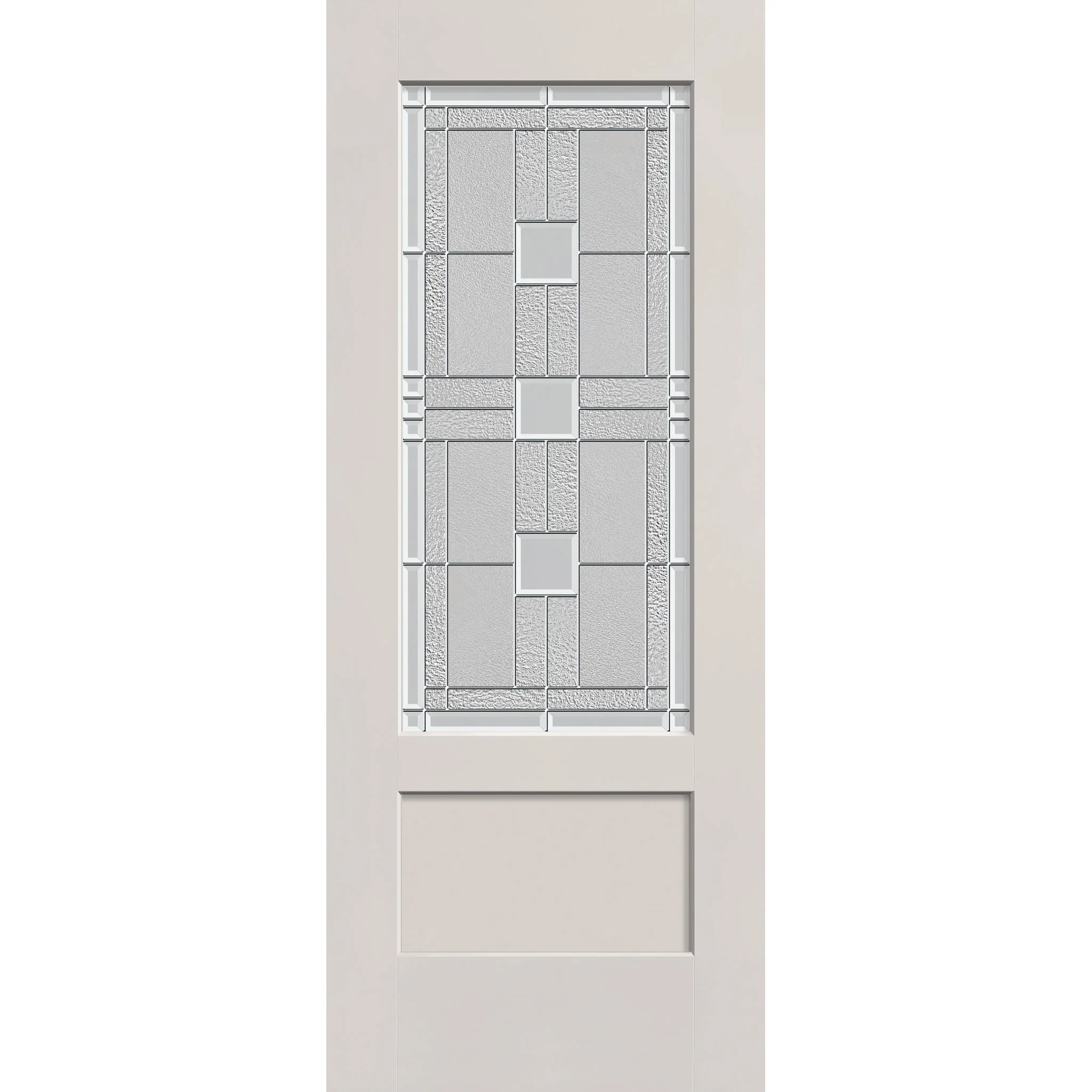 Austin Flush Glazed Fiberglass Entry Door - 3/4 Lite Shaker (32" x 80")