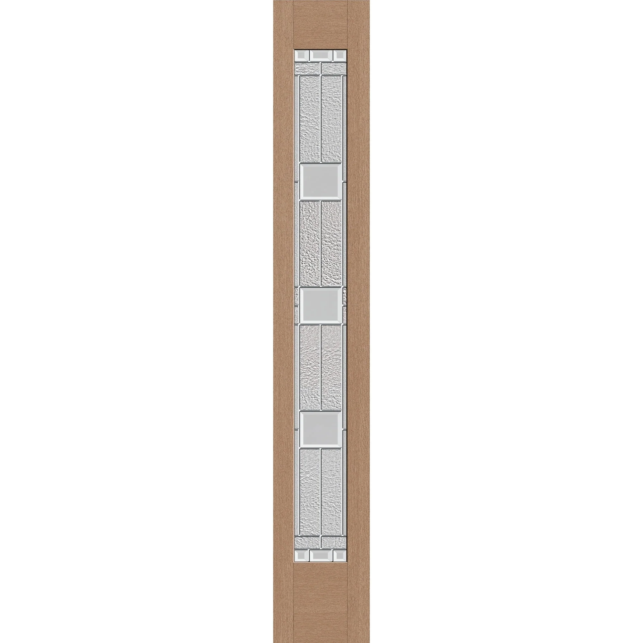 Austin Flush Glazed Fiberglass Sidelite Panel - Full Lite (12" x 80")