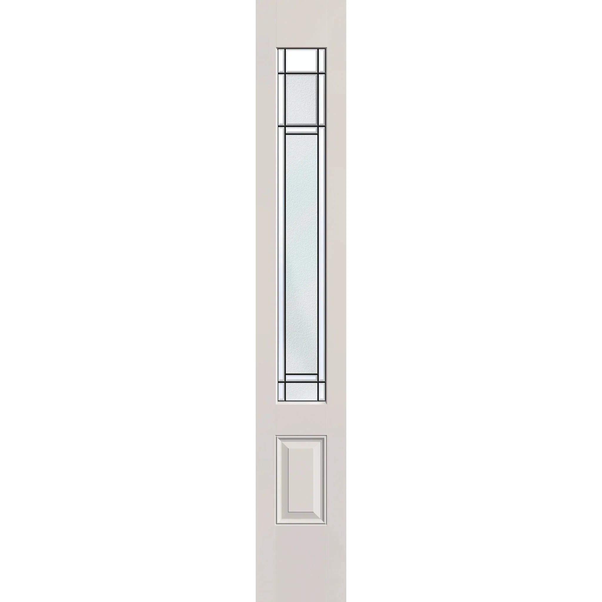 Berkley Flush Glazed Fiberglass Sidelite Panel - 3/4 Lite (12" x 80") - Image 2