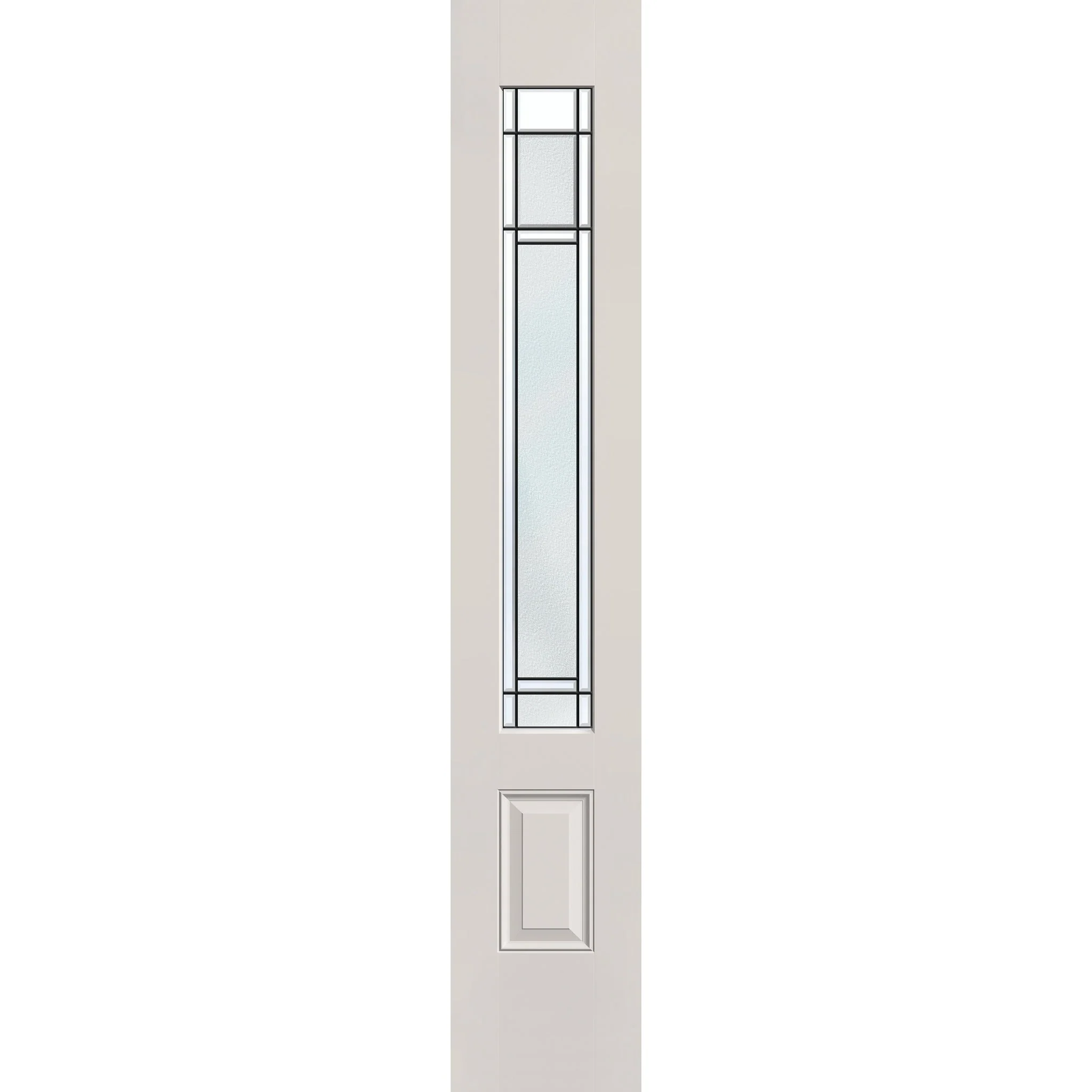 Berkley Flush Glazed Fiberglass Sidelite Panel - 3/4 Lite (14" x 80") - Image 2