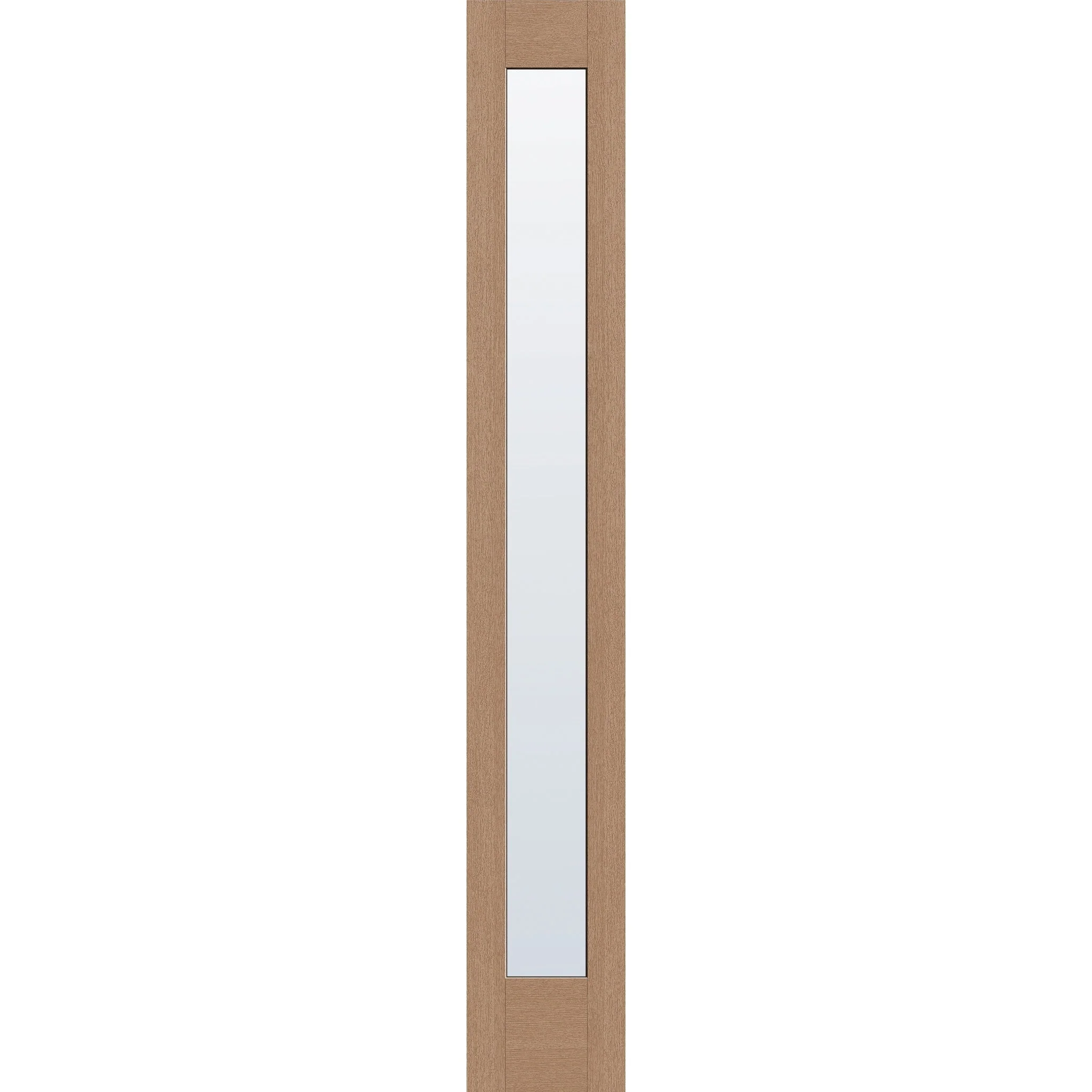 Clear Flush Glazed Fiberglass Sidelite Panel - Full Lite (14" x 96")