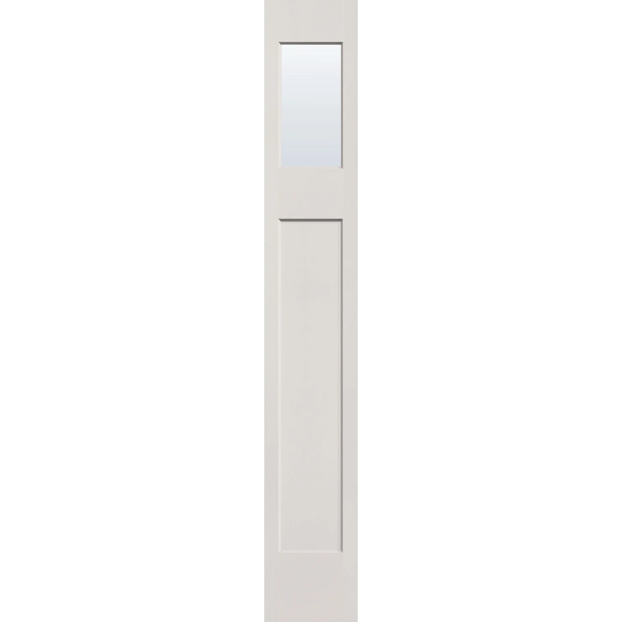 Clear Flush Glazed Hurricane-Rated Fiberglass Sidelite Panel - Craftsman (12" x 80") - Image 2