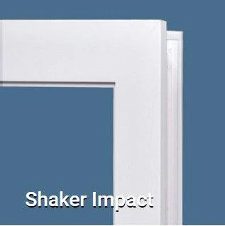 Clear Hurricane Impact 1 Lite Glass and Frame Kit (Half Lite) - Image 4