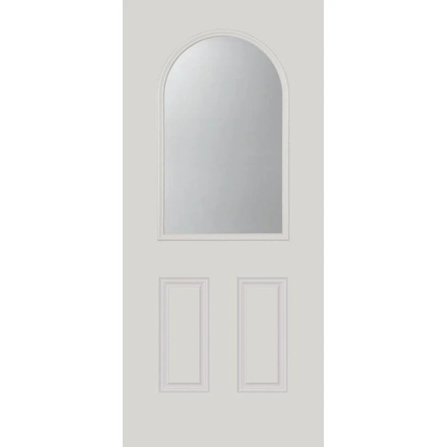 Clear Round Top Glass and Frame Kit (Half Lite 24" x 38" Frame Size)