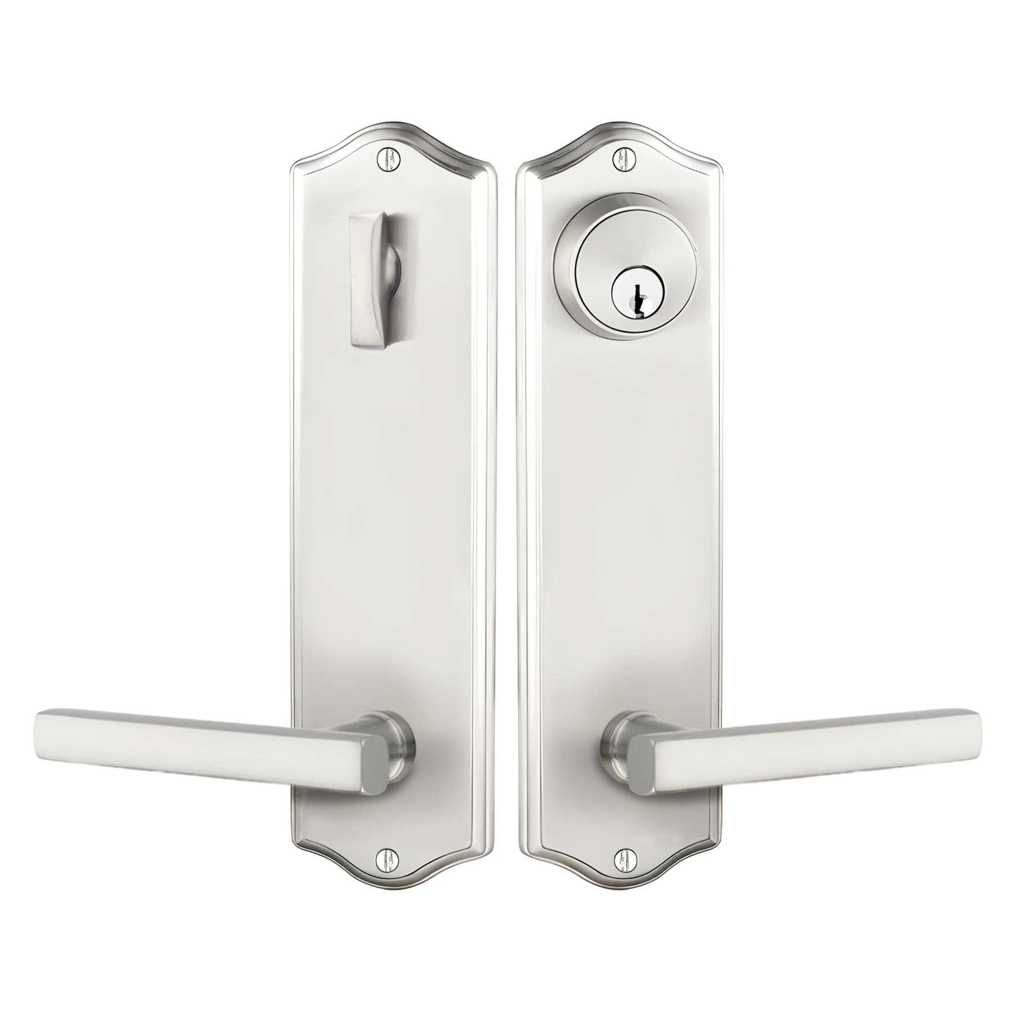Colonial Sideplate Entry Lockset by Emtek - Image 15