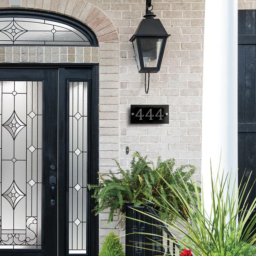 Customizable Glass Address Plaque - Image 4