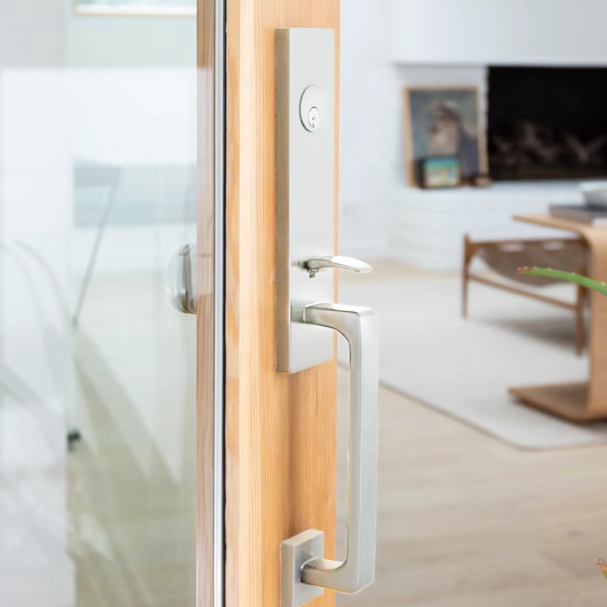 Davos Stainless Steel Entry Lockset by Emtek - Image 2