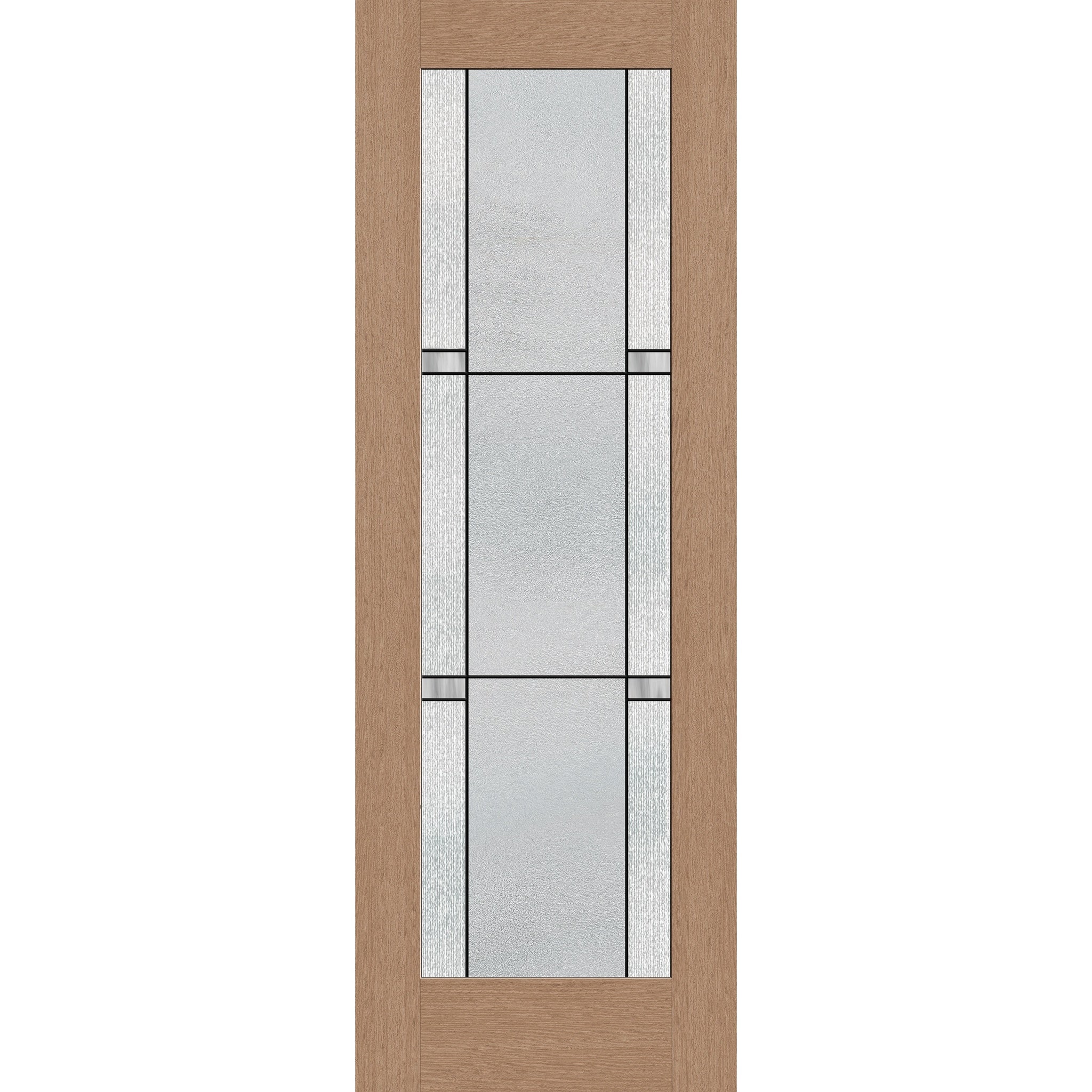 Dexter Flush Glazed Fiberglass Entry Door - Full Lite (34" x 96")