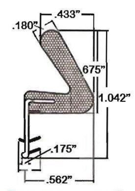 97" Extra Long High Reach Foam Weatherstrip (1 piece) - Image 4