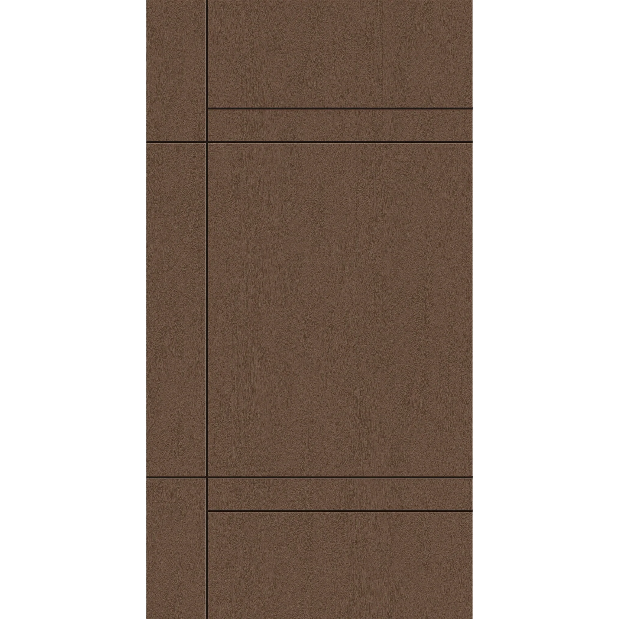 Fiberglass Entry Door - Contemporary 12 (42" x 80") - Image 2