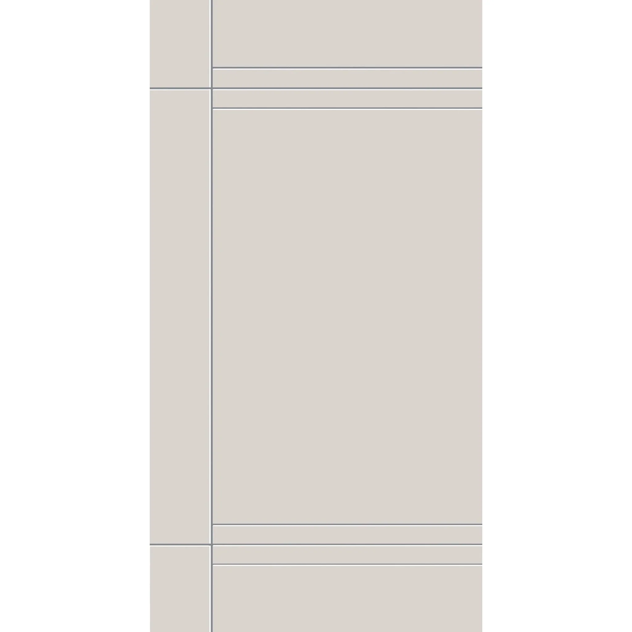 Fiberglass Entry Door - Contemporary 16 (42" x 80")