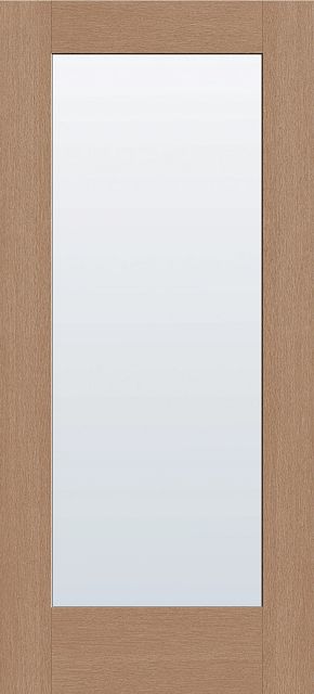 Flush Glazed Fiberglass Entry Door Slab (Full Lite) - Image 17