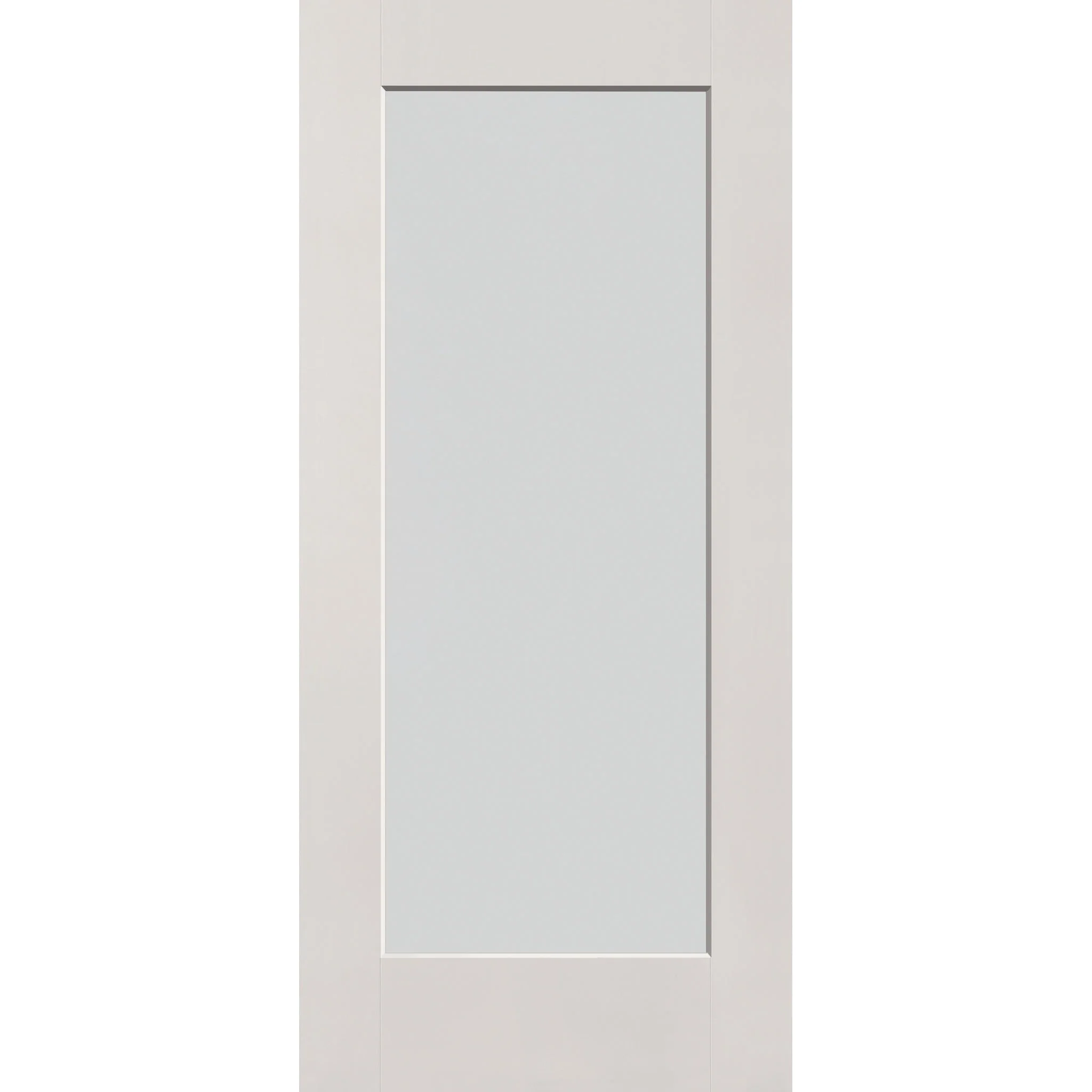 Frost Flush Glazed Hurricane-Rated Fiberglass Entry Door - Full Lite (36" x 80") - Image 3