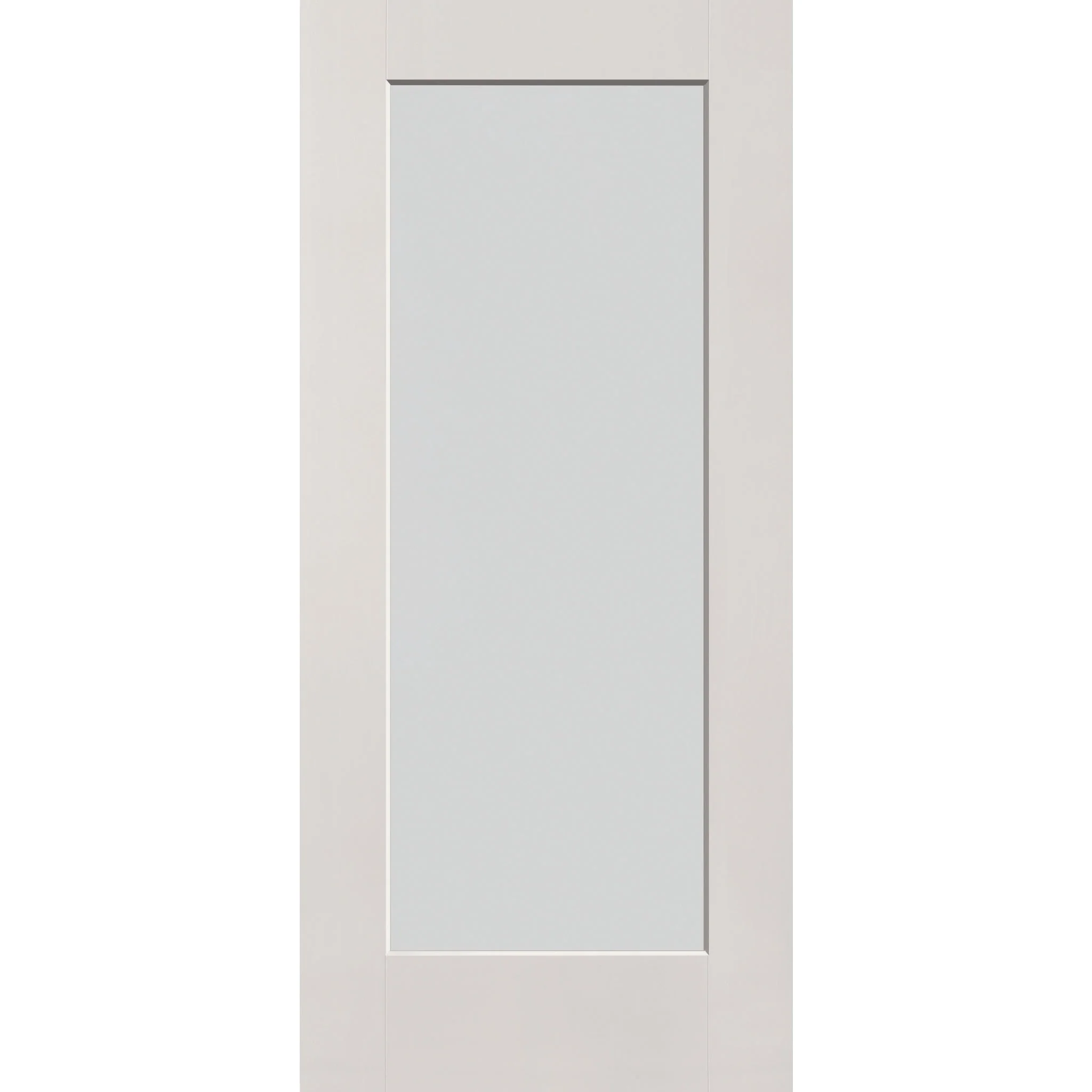 Frost Flush Glazed Hurricane-Rated Fiberglass Entry Door - Full Lite (36" x 80") - Image 4