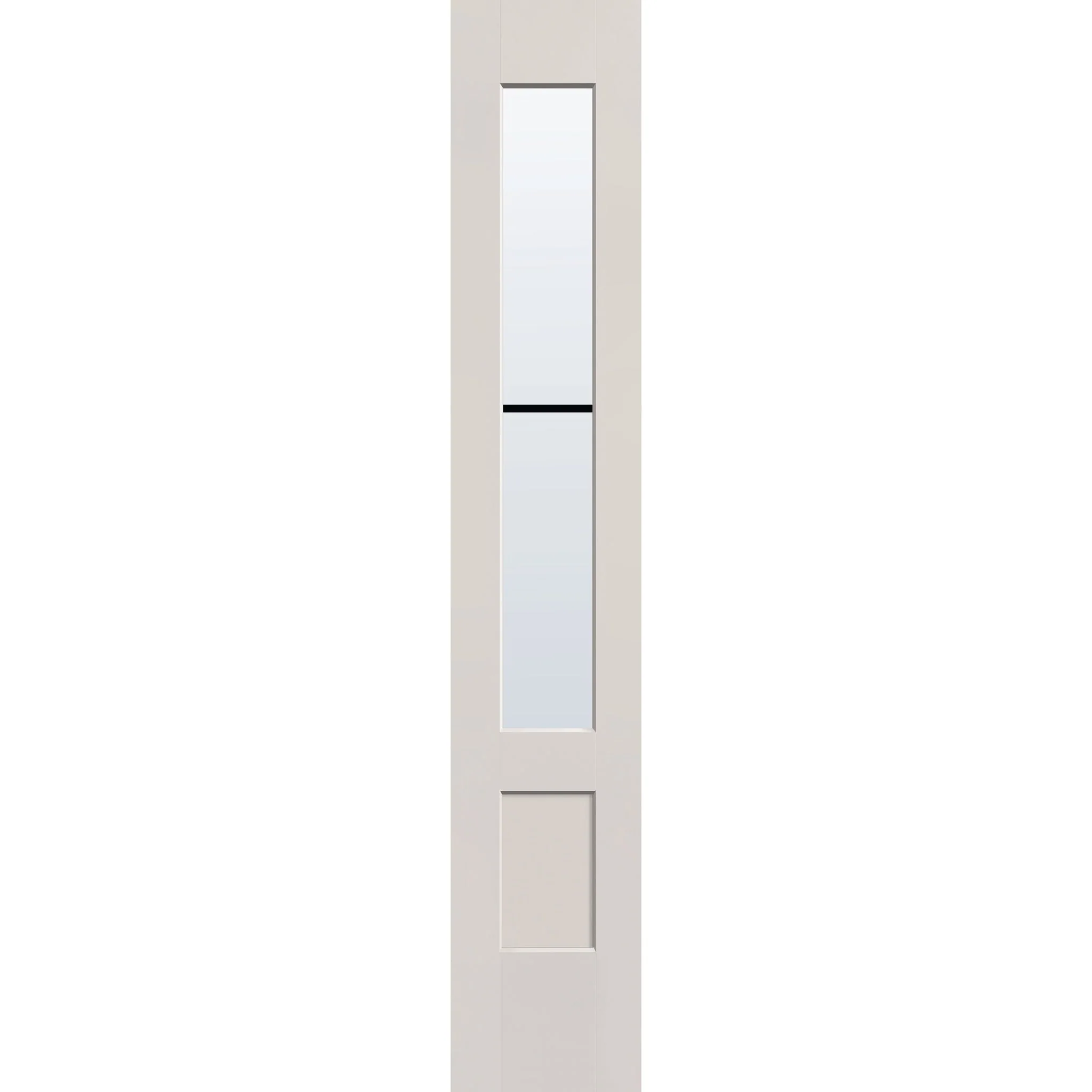 Grills Between Glass 2 Light Flush Glazed Fiberglass Sidelite Panel - 3/4 Lite Shaker (14" x 80") - Image 3