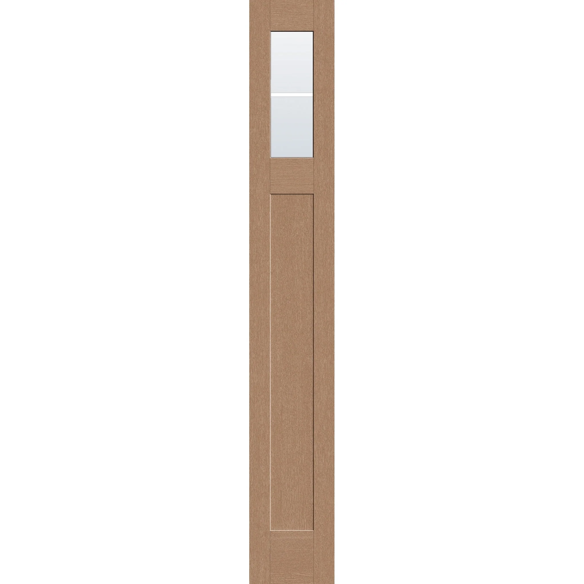 Grills Between Glass 2 Light Flush Glazed Fiberglass Sidelite Panel - Craftsman Top Lite (14" x 96") - Image 2