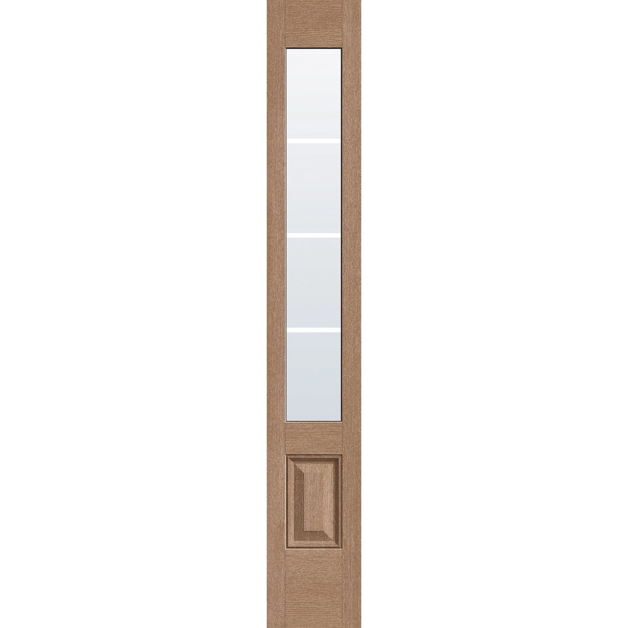 Grills Between Glass 4 Light Flush Glazed Fiberglass Sidelite Panel - 3/4 Lite (12" x 80") - Image 4