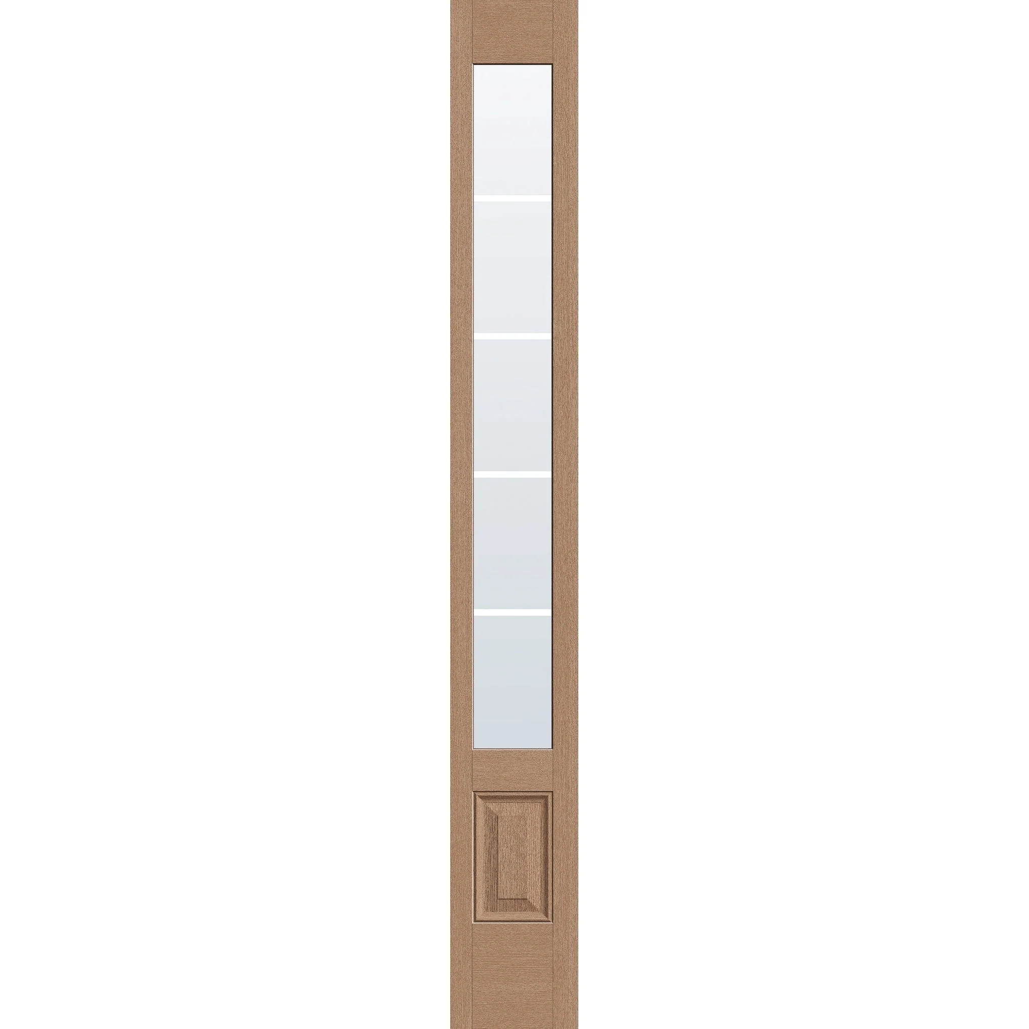 Grills Between Glass 5 Light Flush Glazed Hurricane-Rated Fiberglass Sidelite Panel - 3/4 Lite (12" x 96") - Image 3