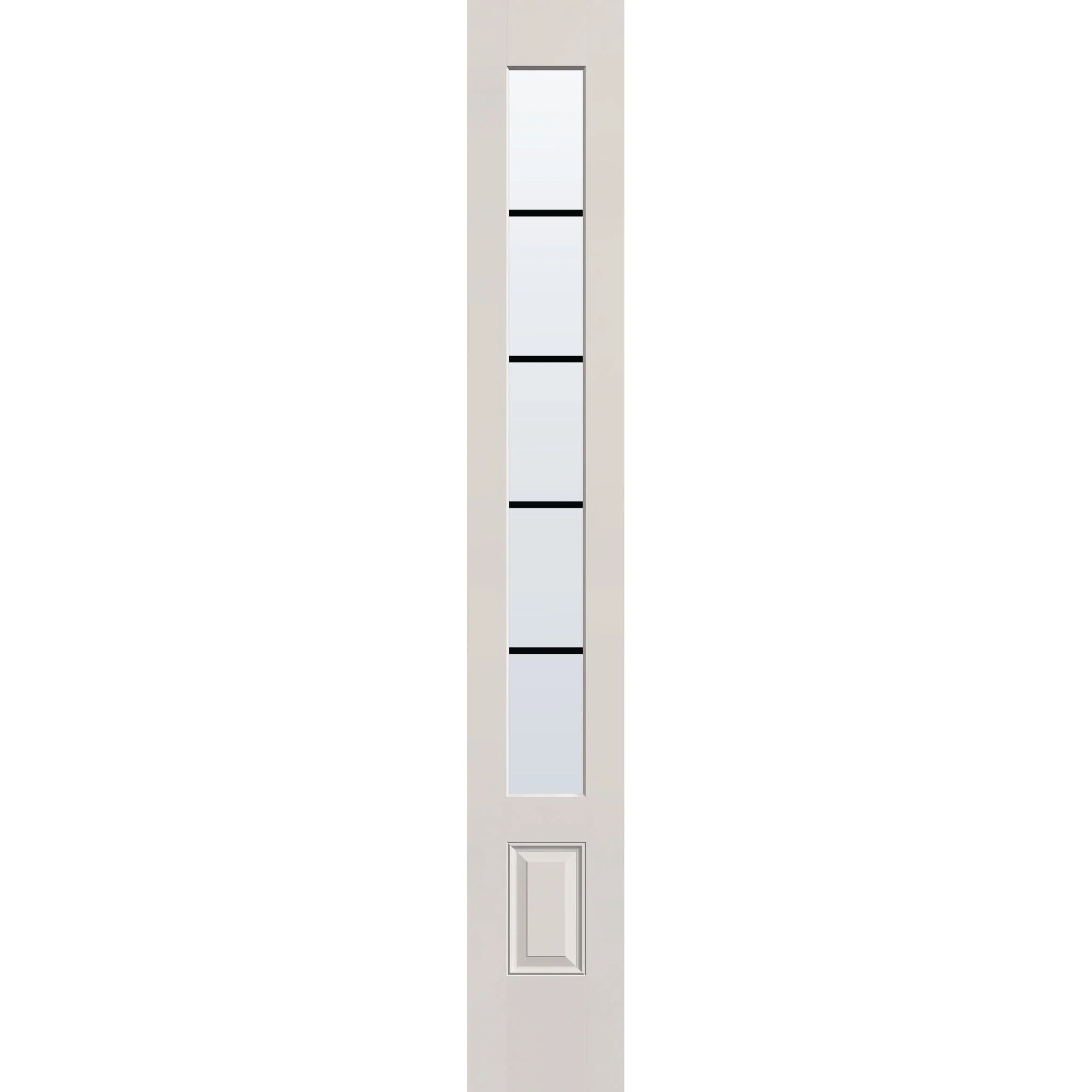 Grills Between Glass 5 Light Flush Glazed Hurricane-Rated Fiberglass Sidelite Panel - 3/4 Lite (14" x 96") - Image 8