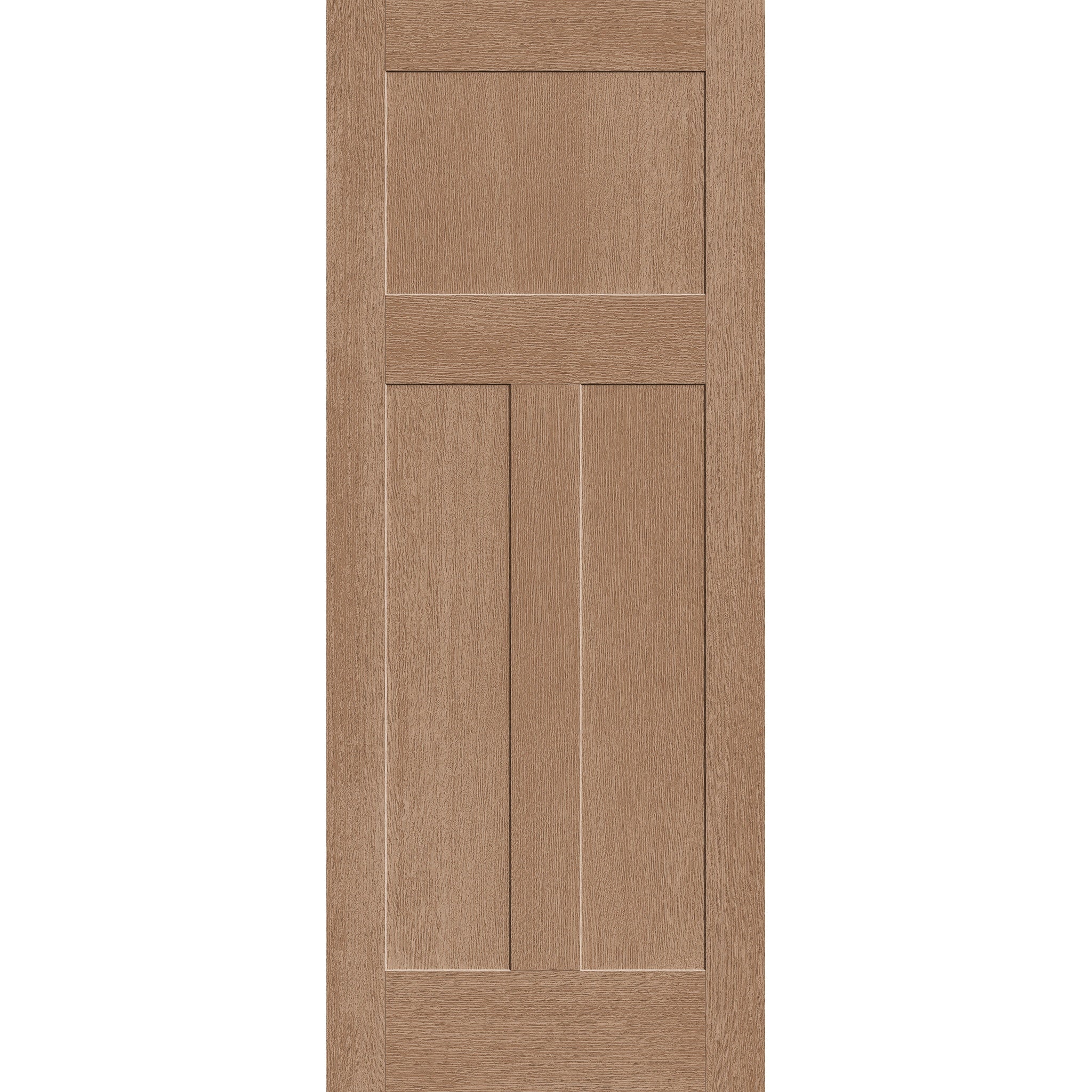 Hurricane-Rated Fiberglass Entry Door - 3 Panel Craftsman (32" x 80") - Image 2
