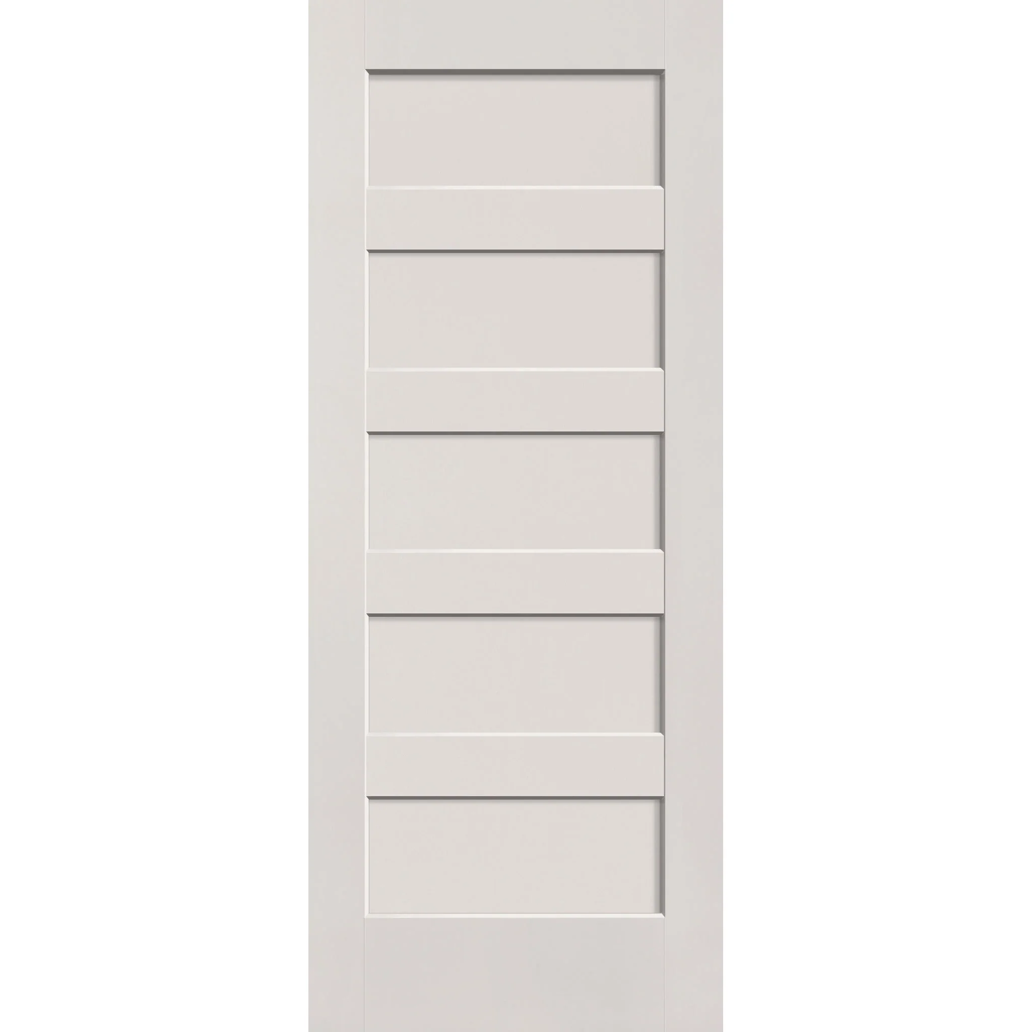 Hurricane-Rated Fiberglass Entry Door - 5 Panel Shaker (32" x 80")