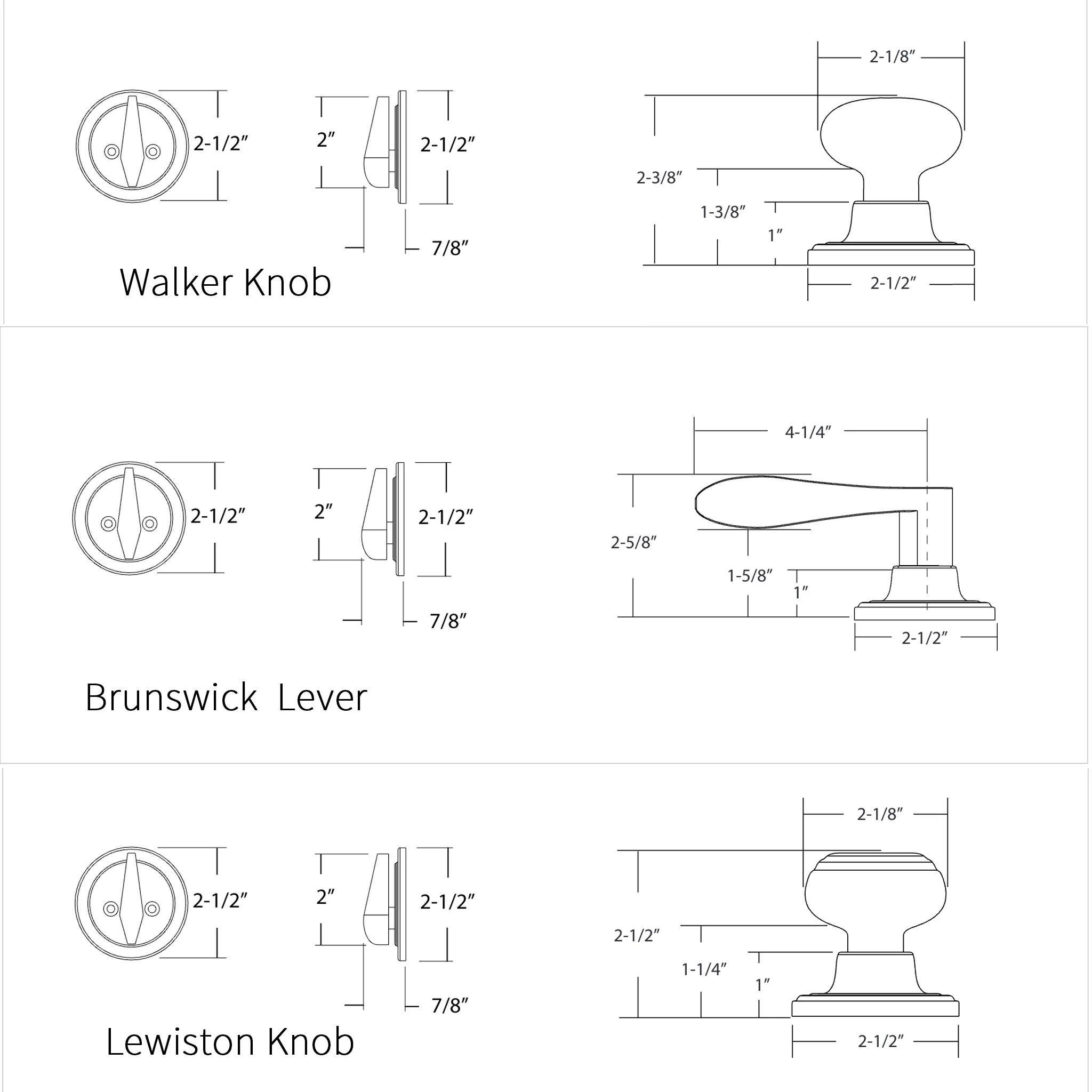 Maguire Interior Lockset - Image 5