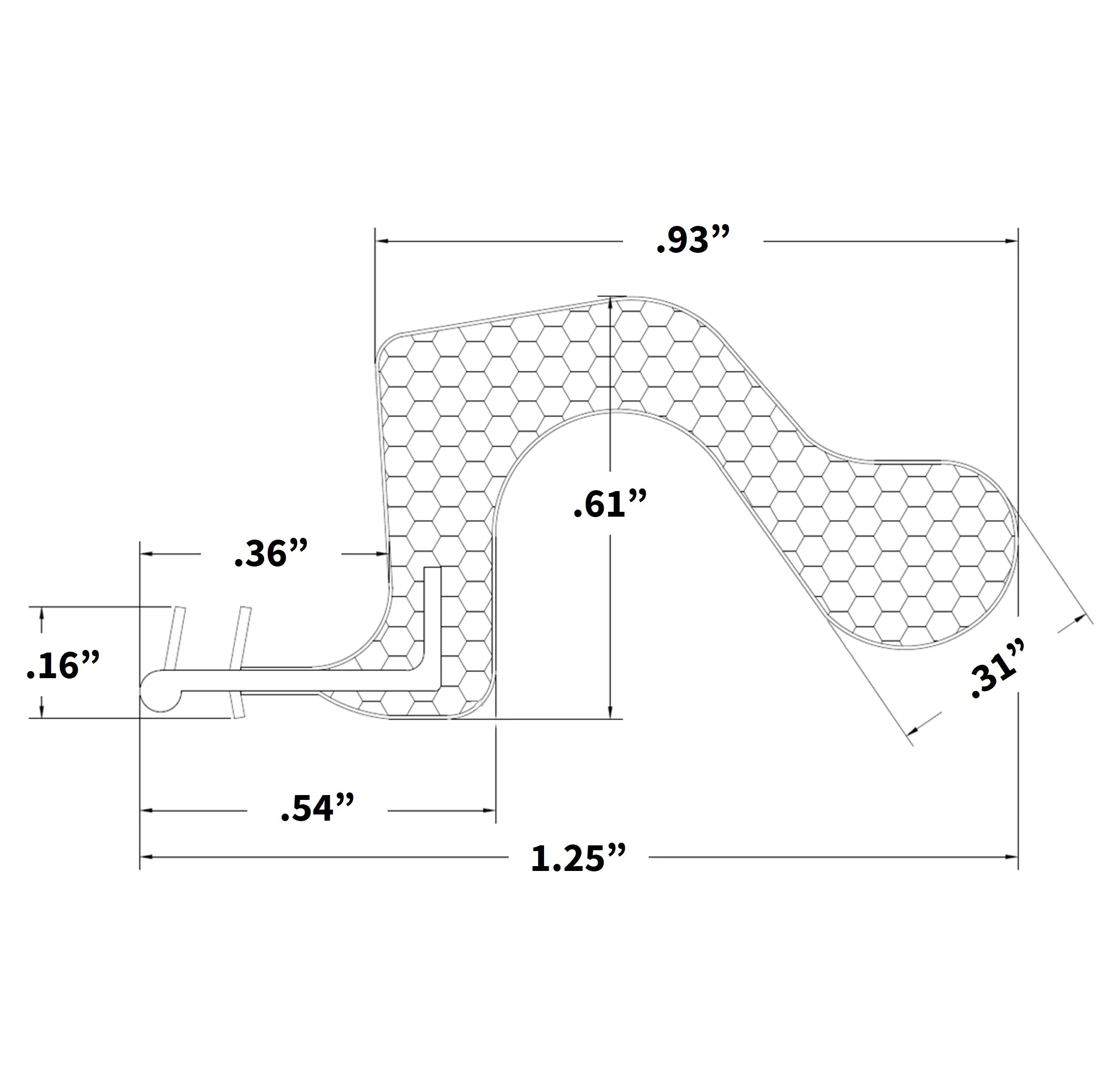 MEGA Reach Foam Weatherstrip Set (3 pieces) - Image 3
