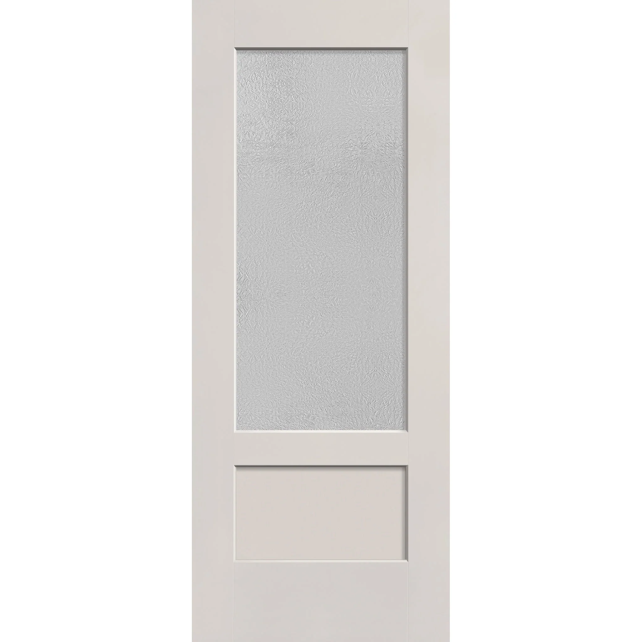 Micro-Granite Flush Glazed Fiberglass Entry Door - 3/4 Lite Shaker (32" x 80")