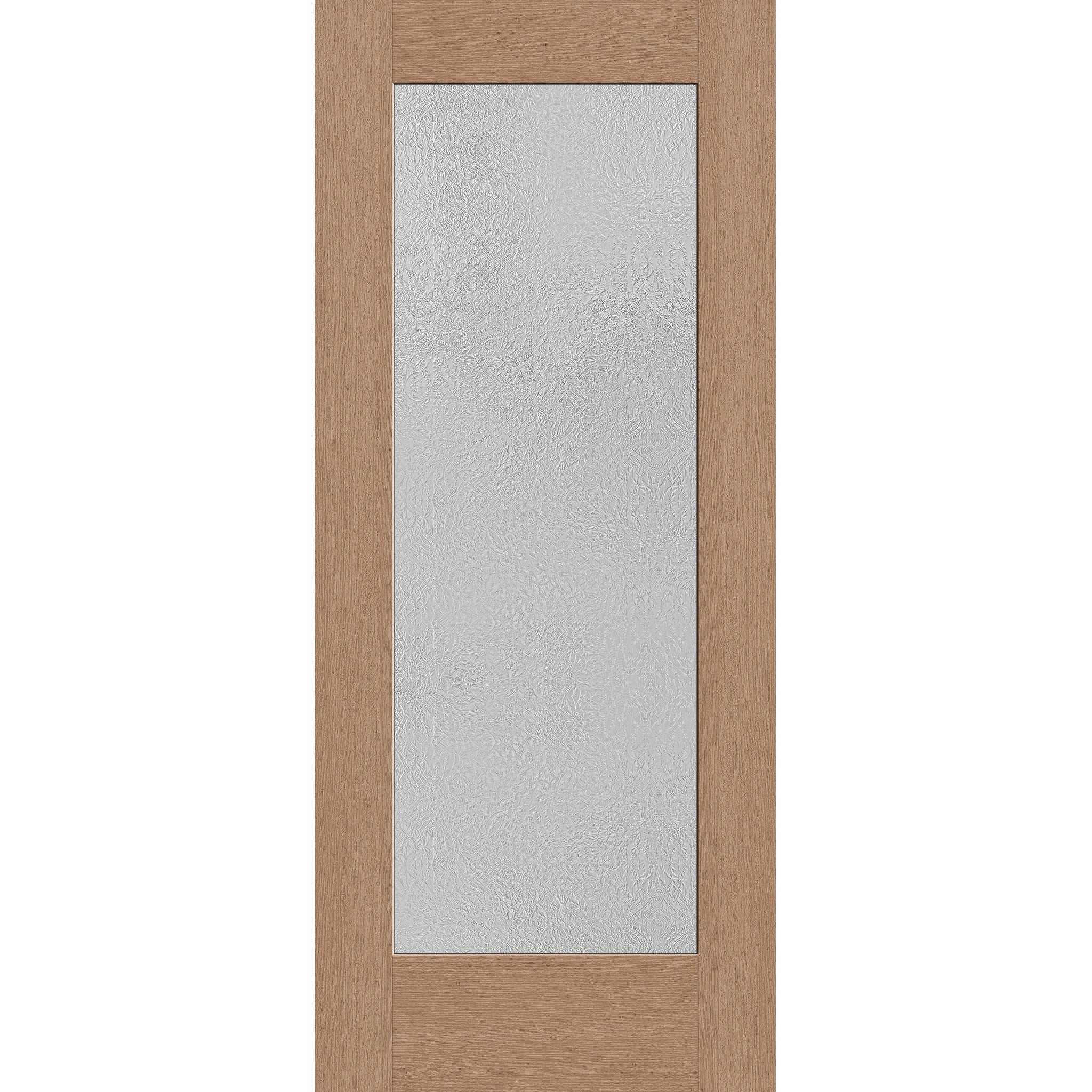 Micro-Granite Flush Glazed Fiberglass Entry Door - Full Lite (34" x 80") - Image 2