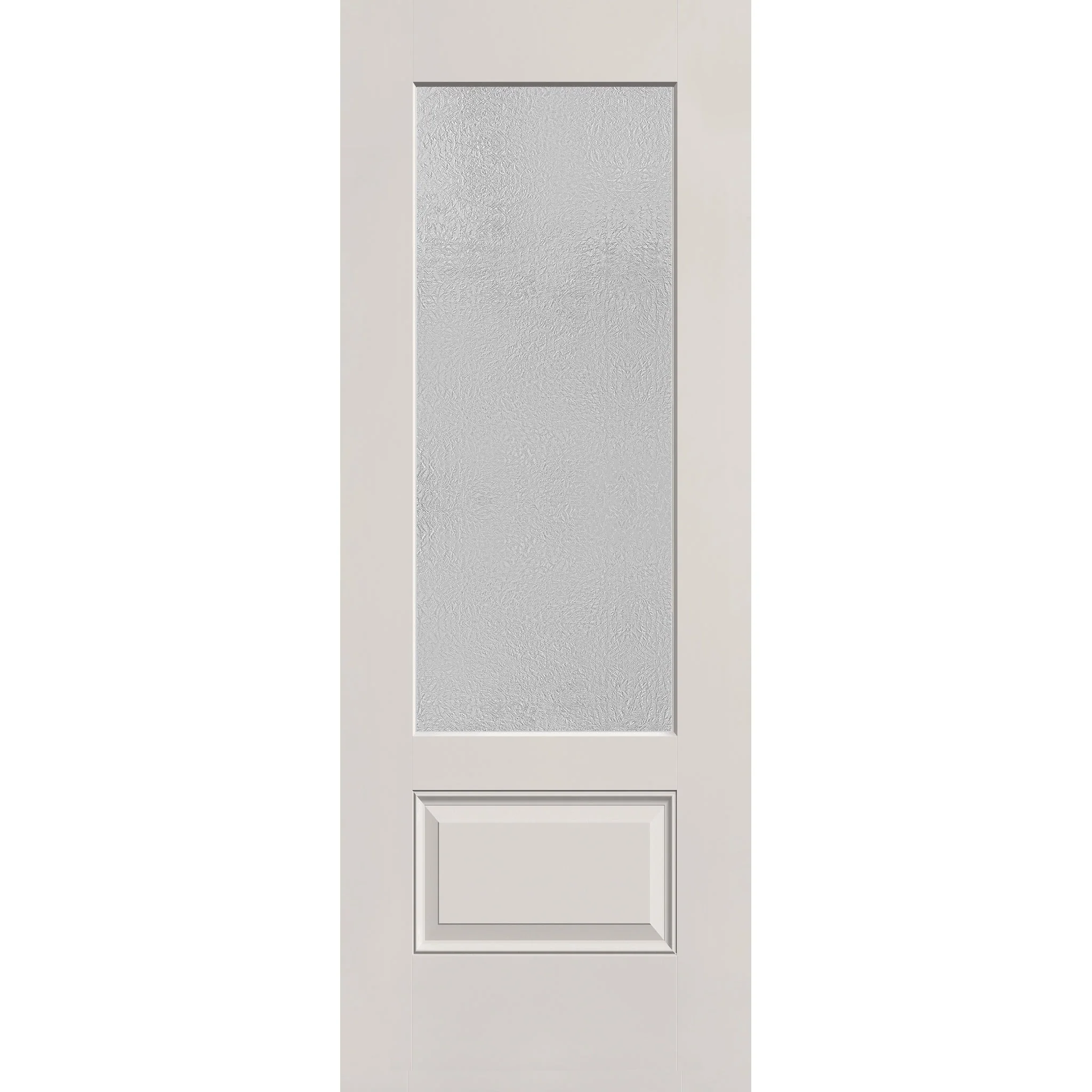Micro-Granite Flush Glazed Hurricane-Rated Fiberglass Entry Door - 3/4 Lite (30" x 80") - Image 2