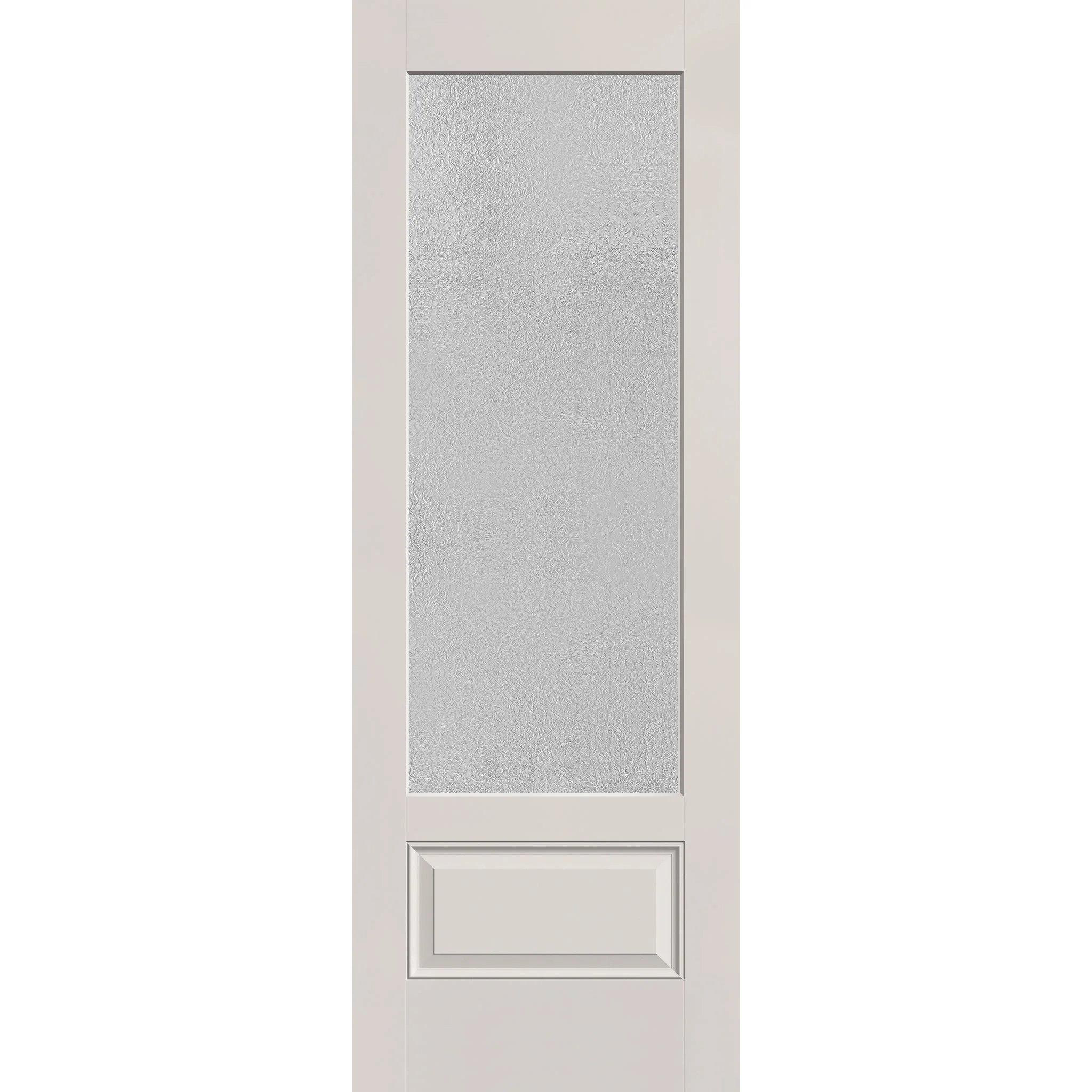 Micro-Granite Flush Glazed Hurricane-Rated Fiberglass Entry Door - 3/4 Lite (34" x 96") - Image 2