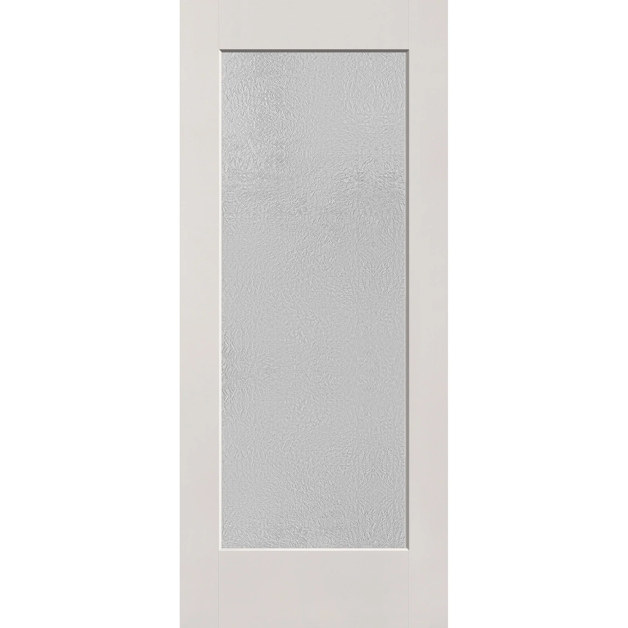 Micro-Granite Flush Glazed Hurricane-Rated Fiberglass Entry Door - Full Lite (34" x 80") - Image 3