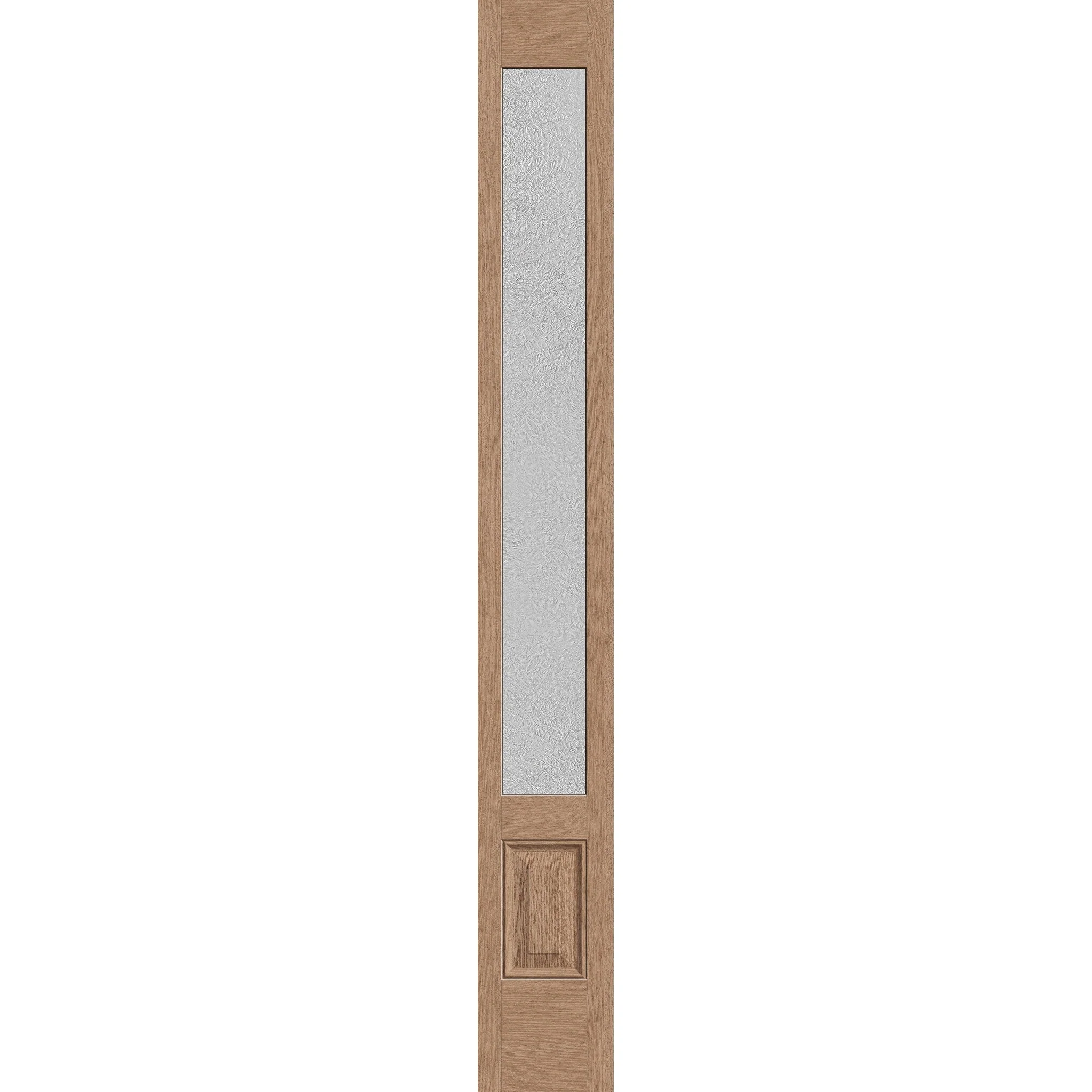 Micro-Granite Flush Glazed Hurricane-Rated Fiberglass Sidelite Panel - 3/4 Lite (12" x 96")