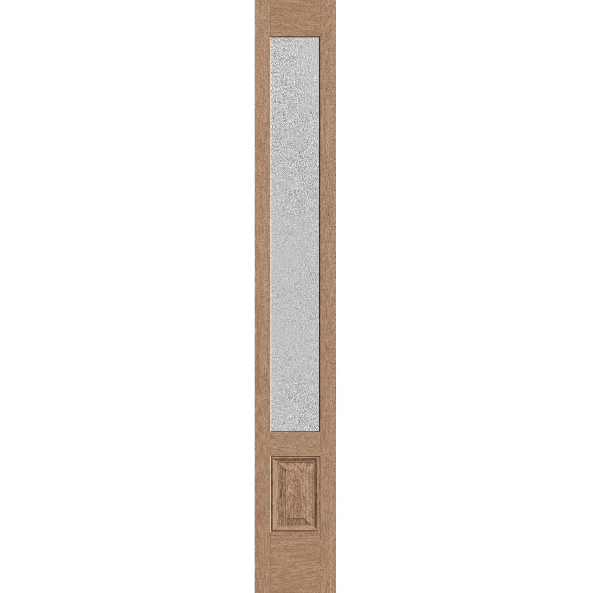 Micro-Granite Flush Glazed Hurricane-Rated Fiberglass Sidelite Panel - 3/4 Lite (14" x 96")