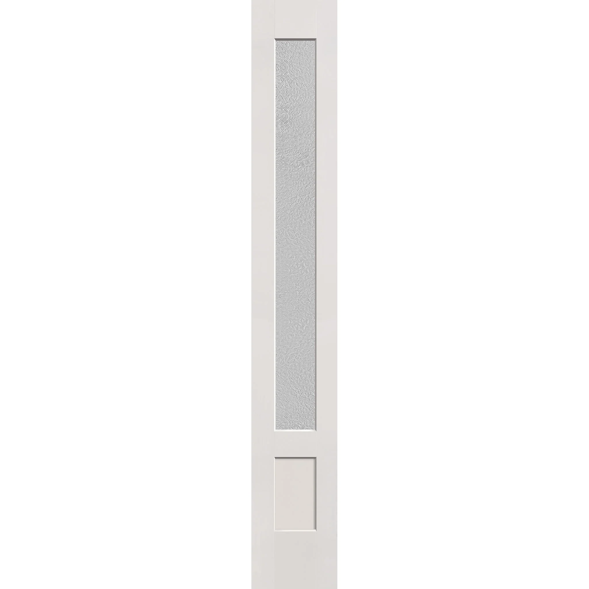 Micro-Granite Flush Glazed Hurricane-Rated Fiberglass Sidelite Panel - 3/4 Lite Shaker (14" x 96")