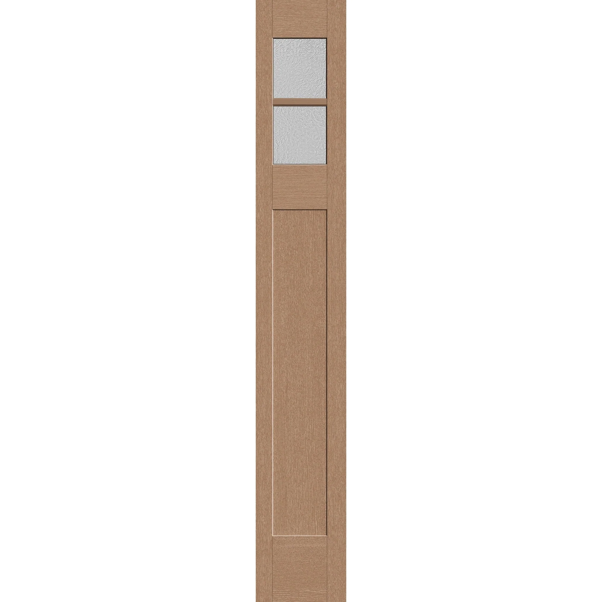 Micro-Granite Flush Glazed Hurricane-Rated Fiberglass Sidelite Panel - Craftsman (12" x 80") - Image 2