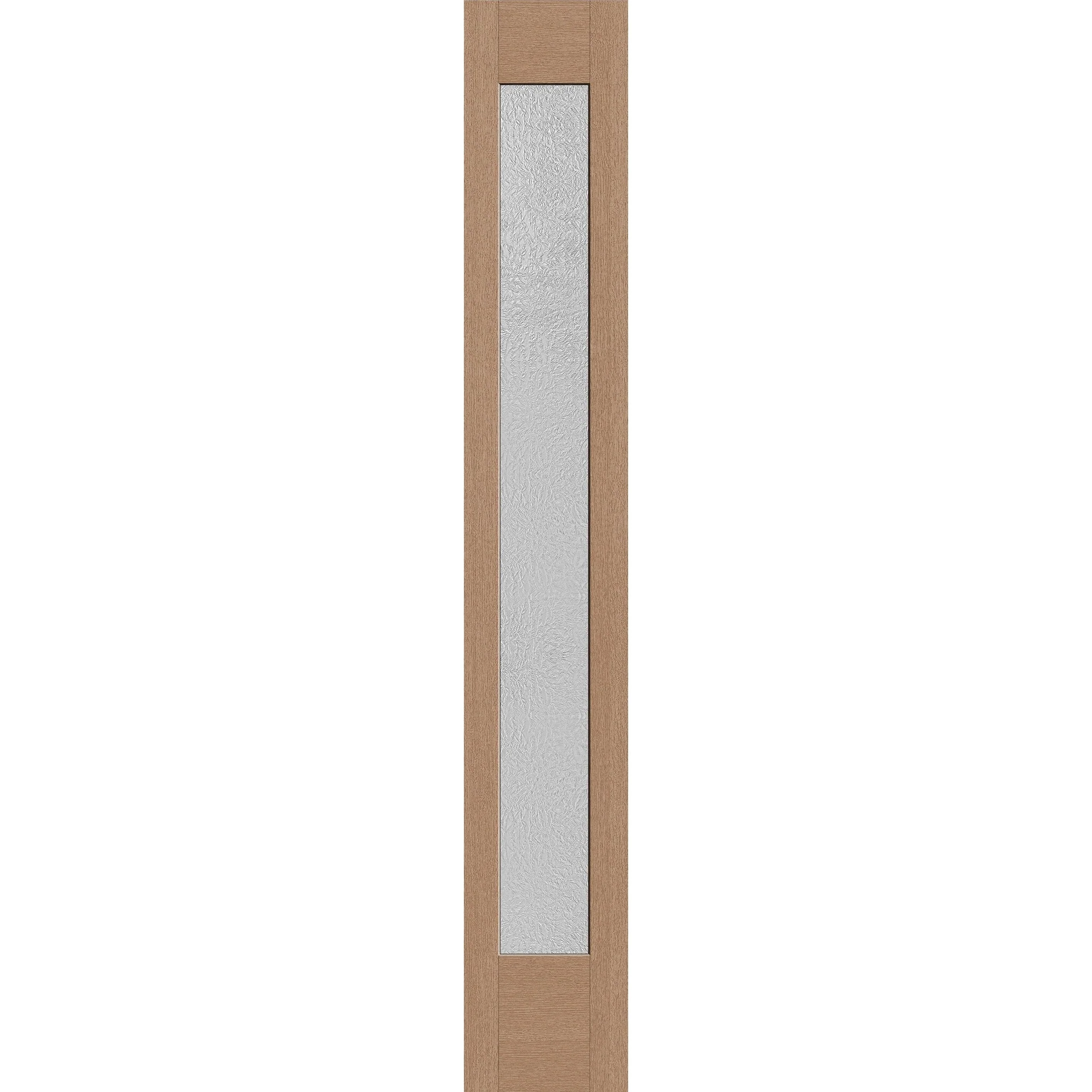Micro-Granite Flush Glazed Hurricane-Rated Fiberglass Sidelite Panel - Full Lite (12" x 80")