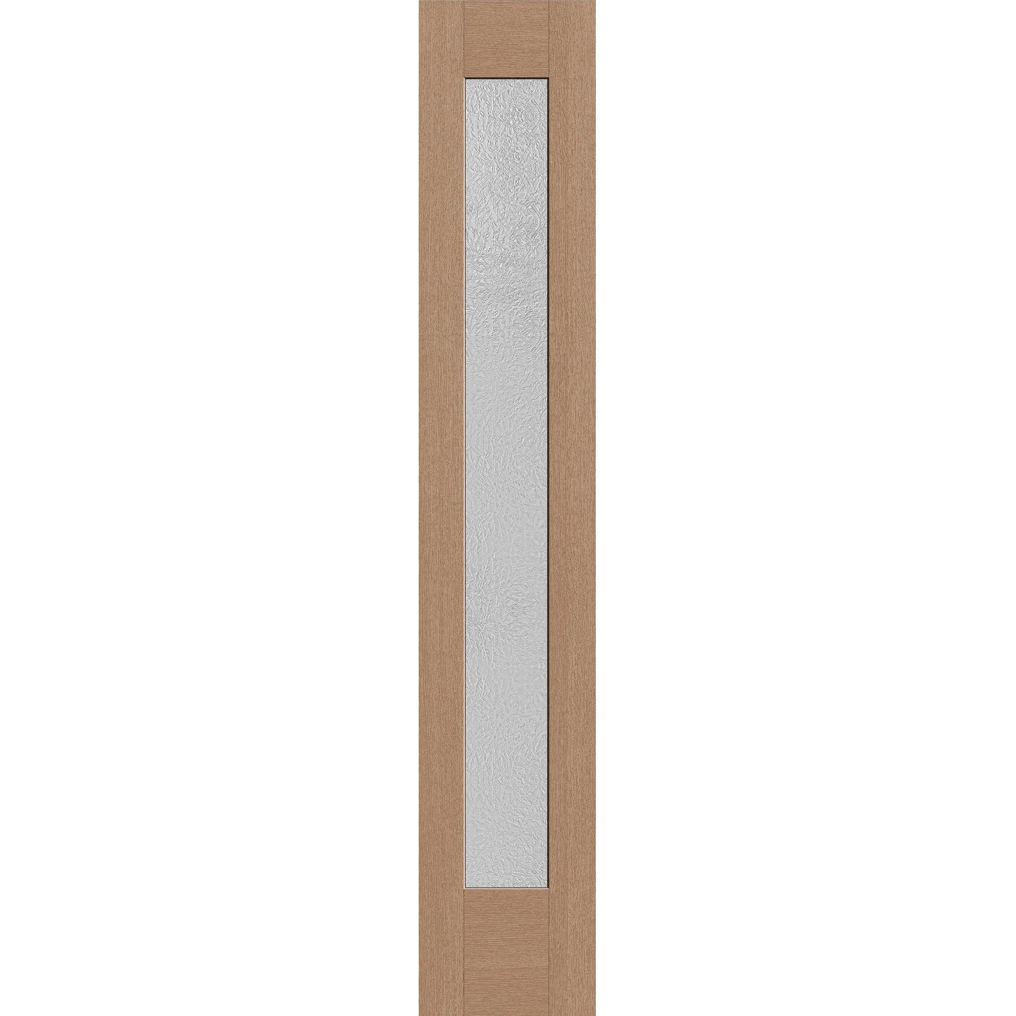 Micro-Granite Flush Glazed Hurricane-Rated Fiberglass Sidelite Panel - Full Lite (14" x 80")