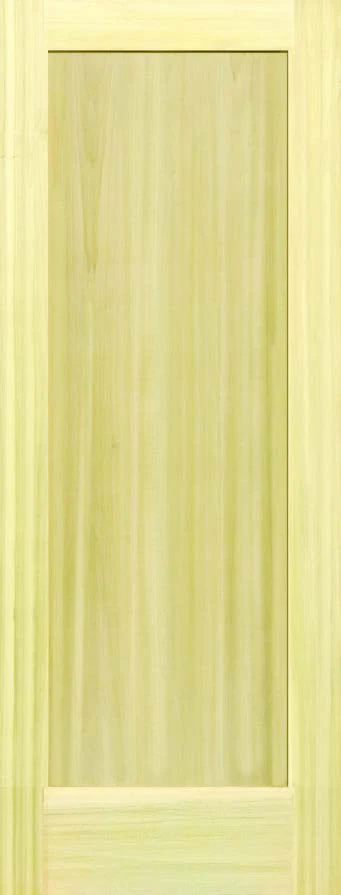 Poplar Interior Door Slab (1 Panel Shaker)