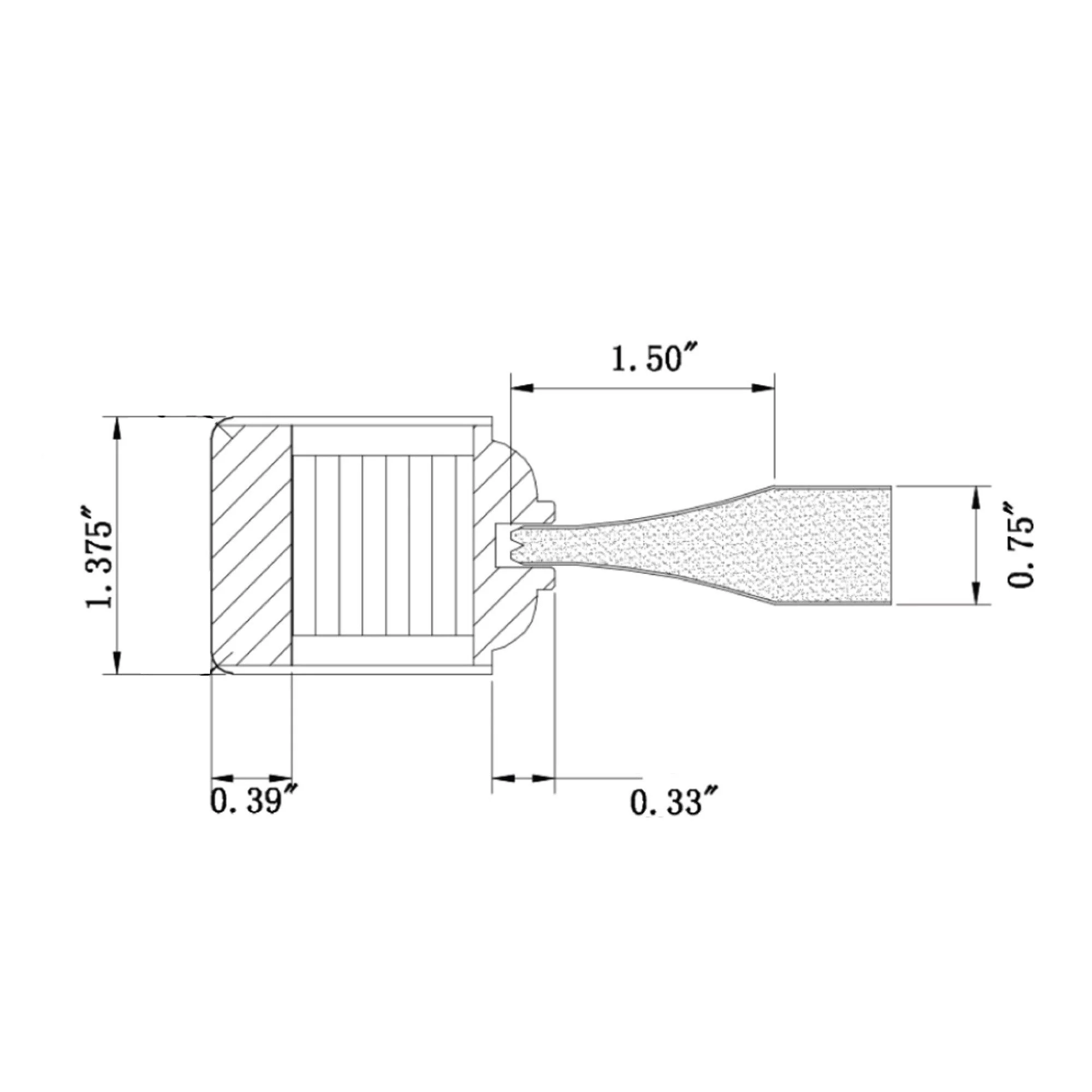 Poplar Interior Door Slab (6 Panel) - Image 6
