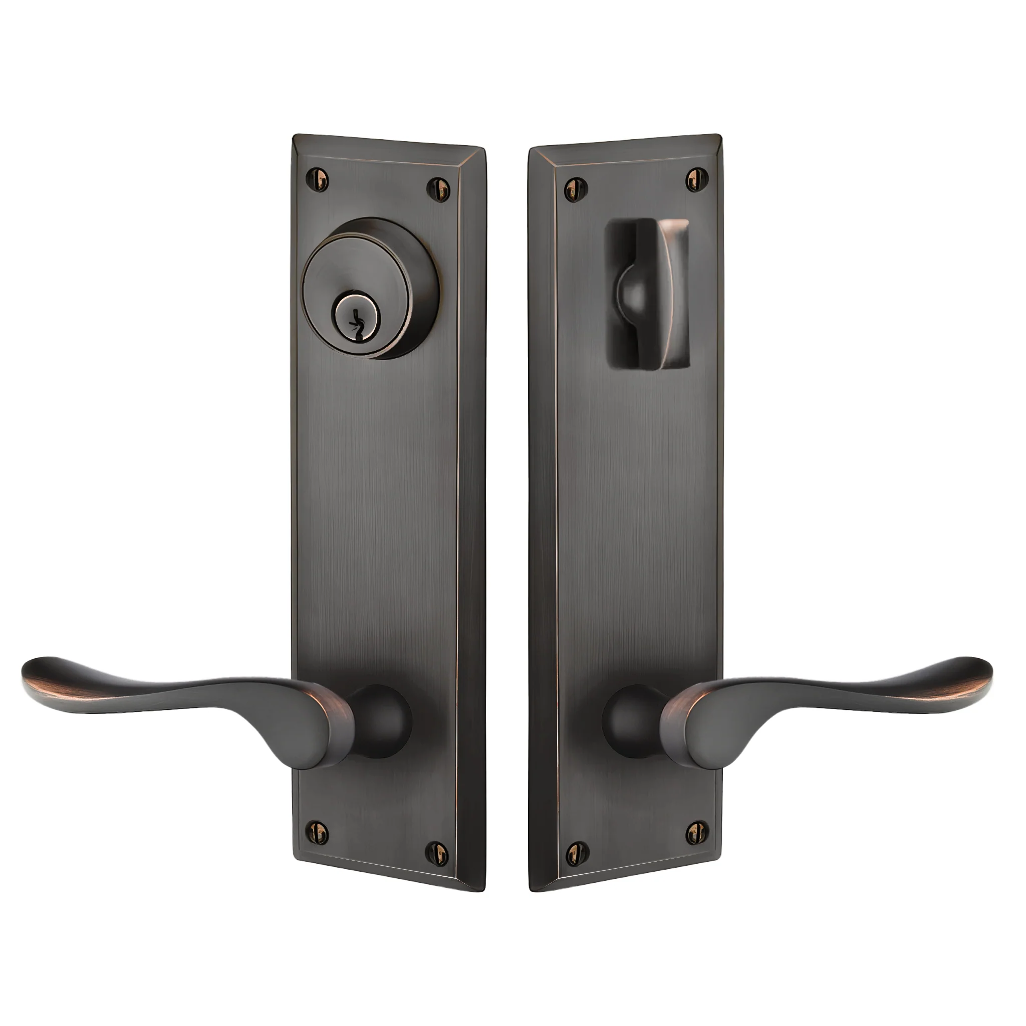 Quincy Sideplate Entry Lockset by Emtek - Image 6