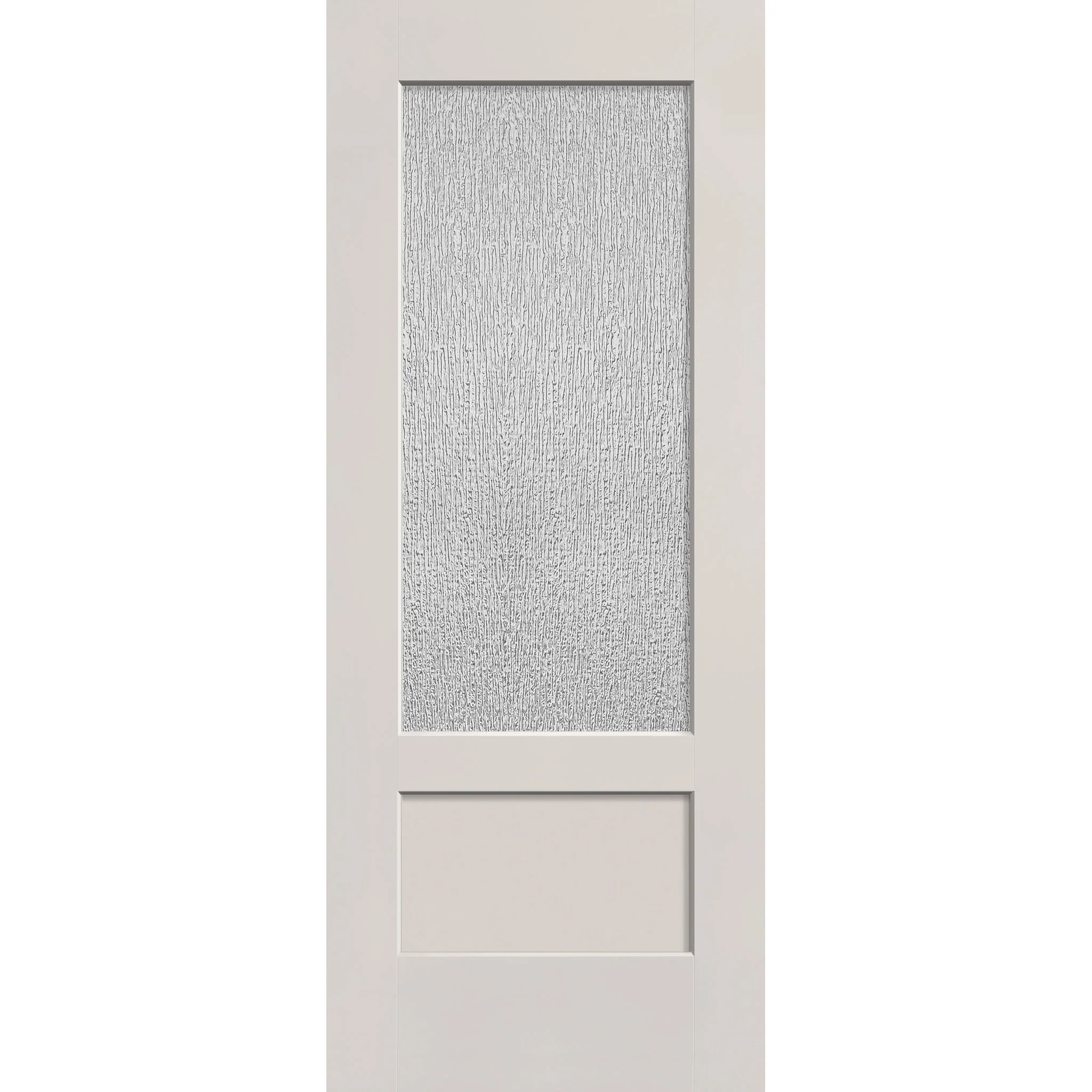 Rain Flush Glazed Fiberglass Entry Door - 3/4 Lite Shaker (32" x 80")