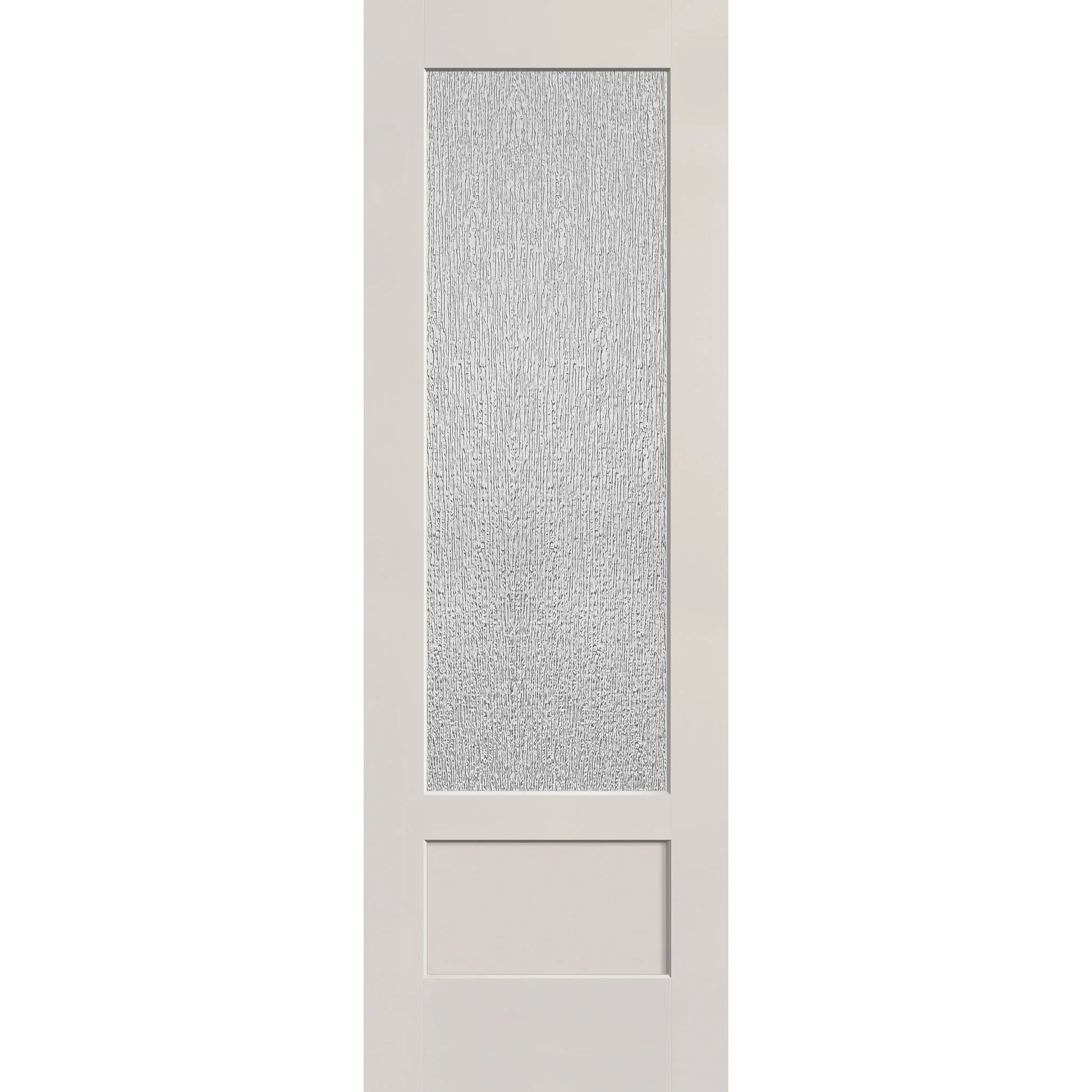 Rain Flush Glazed Fiberglass Entry Door - 3/4 Lite Shaker (32" x 96")