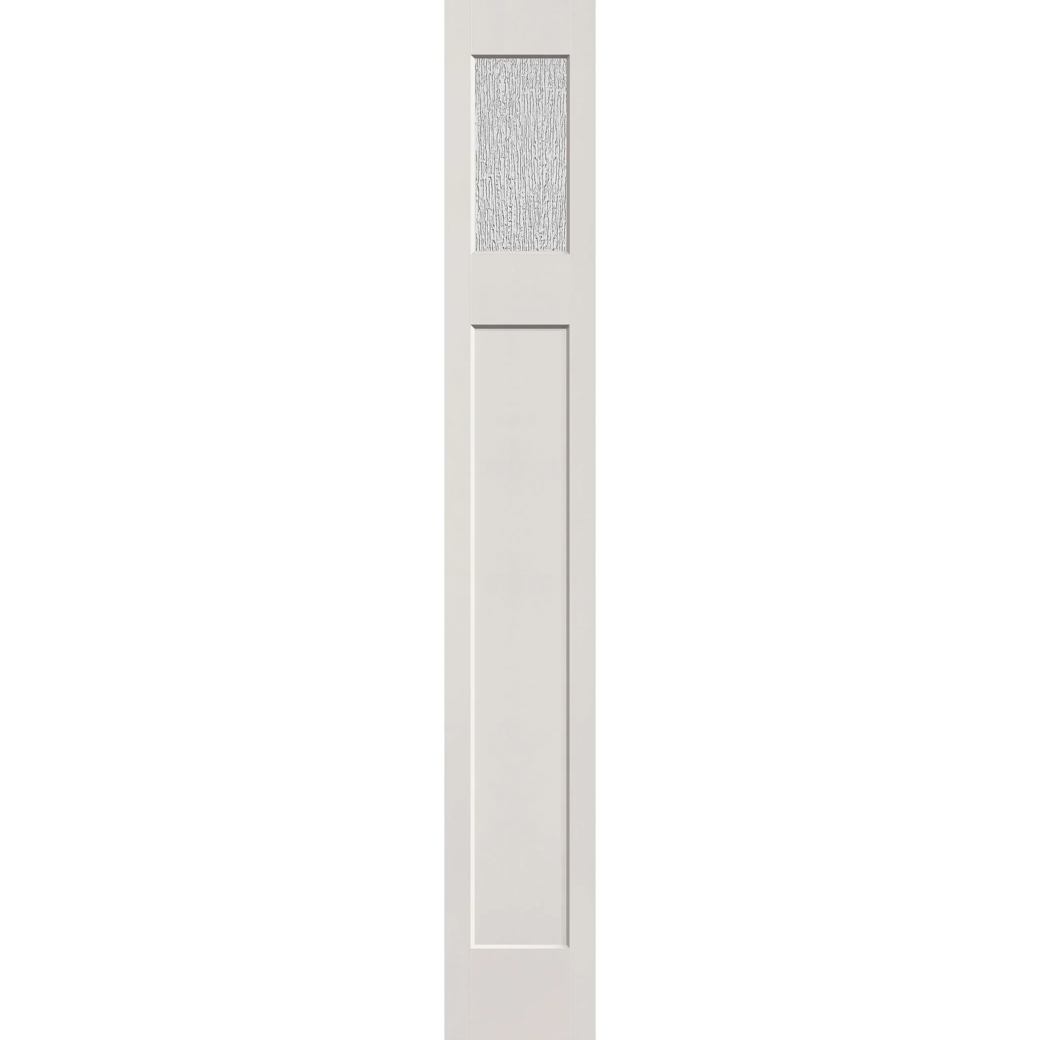 Rain Flush Glazed Fiberglass Sidelite Panel - Craftsman (14" x 96") - Image 2