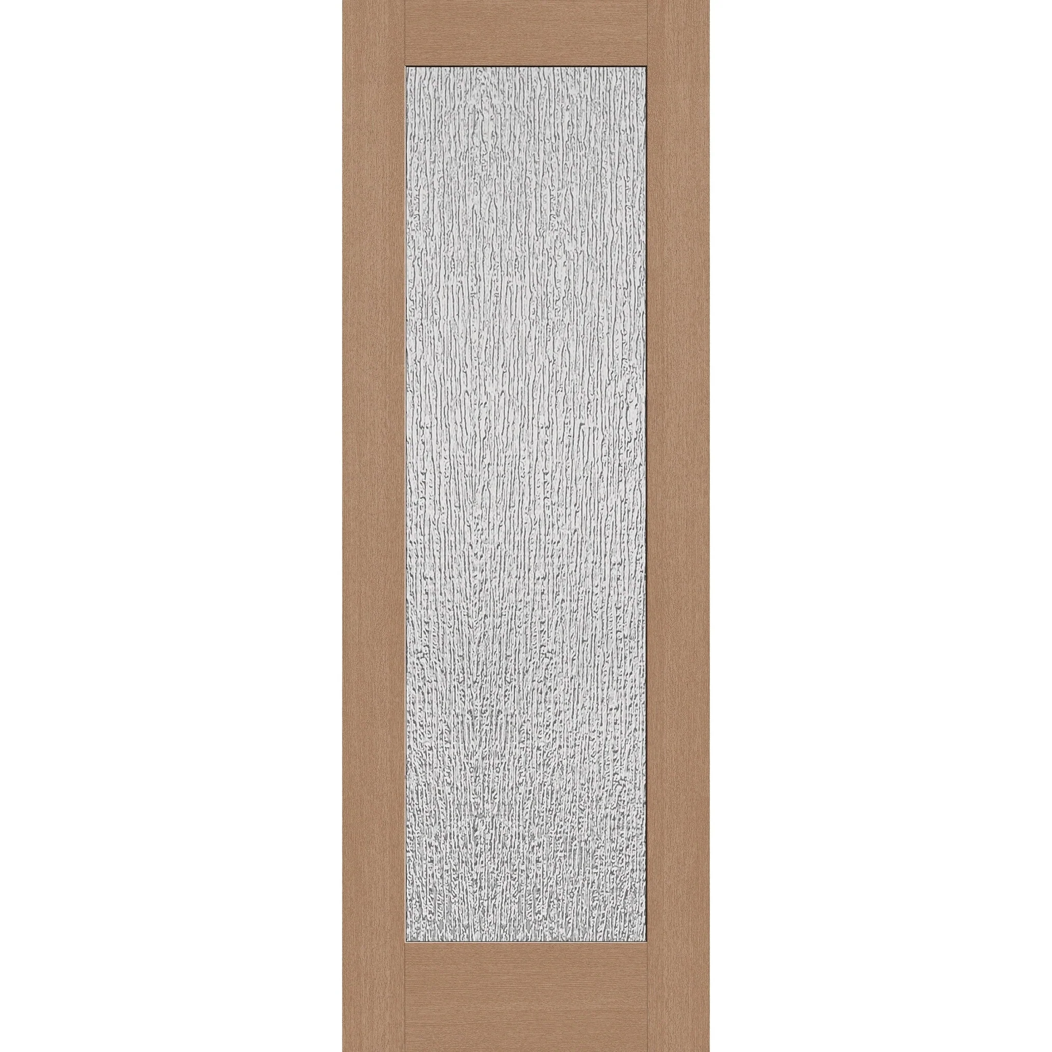 Rain Flush Glazed Hurricane-Rated Fiberglass Entry Door - Full Lite (34" x 96") - Image 2