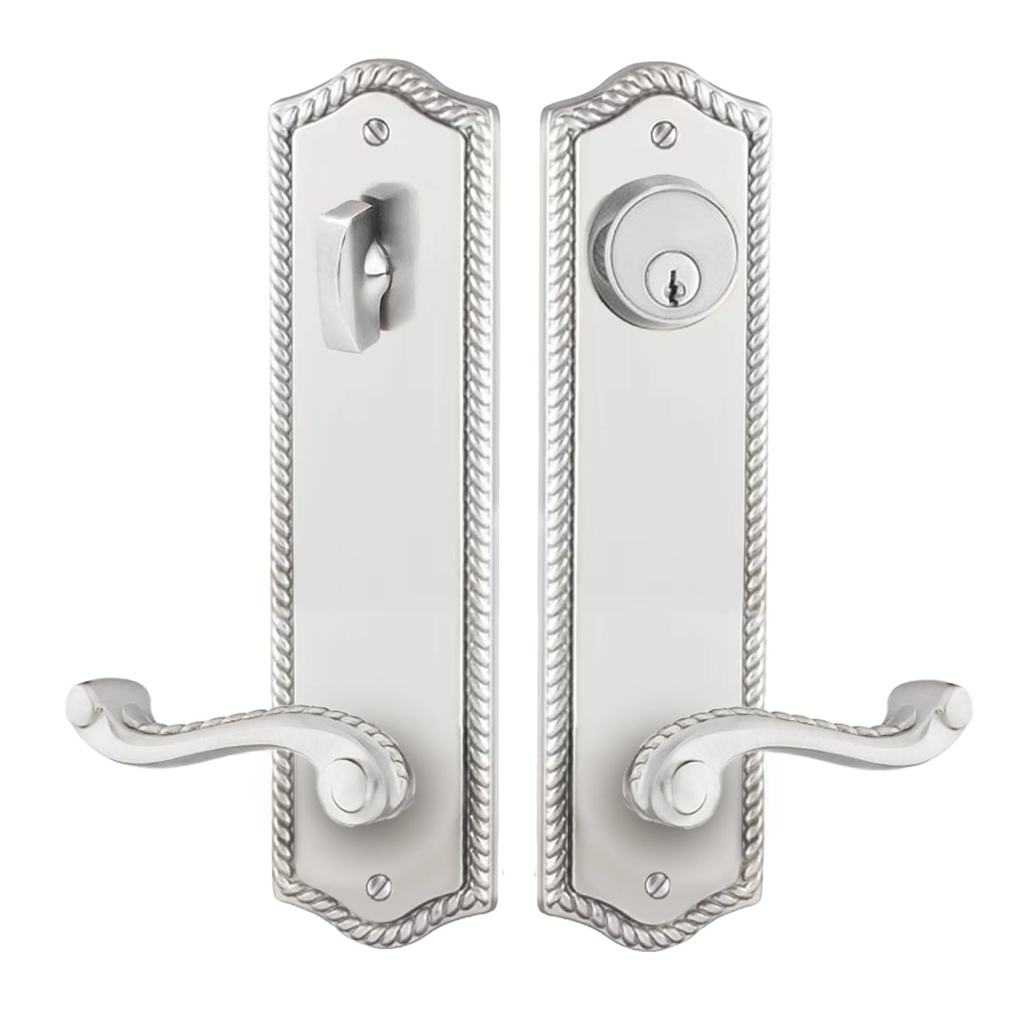 Rope Sideplate Entry Lockset by Emtek - Image 11