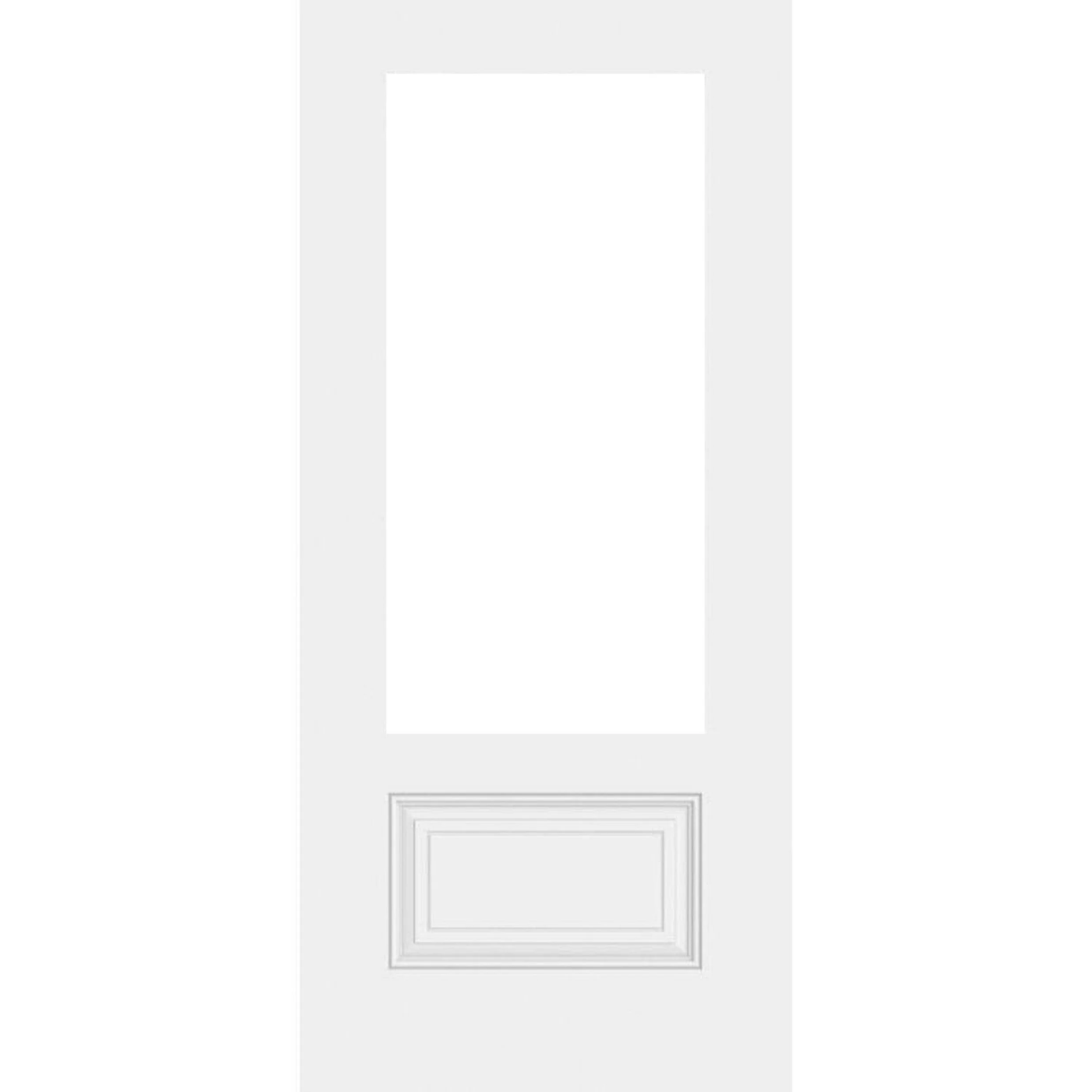 Smooth Fiberglass Entry Door Slab (2 Panel 3/4) - SLAB ONLY - Image 4