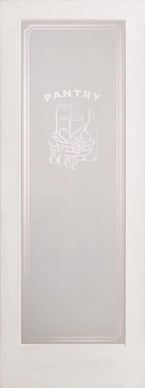 Solid Core Interior Door Slab (Pantry Glass)